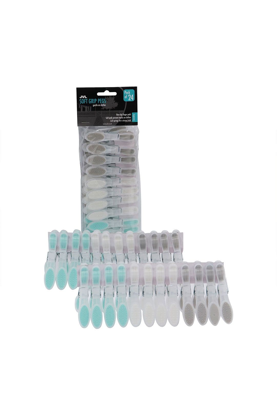 Soft Grip Clothes Pegs Pack 24
