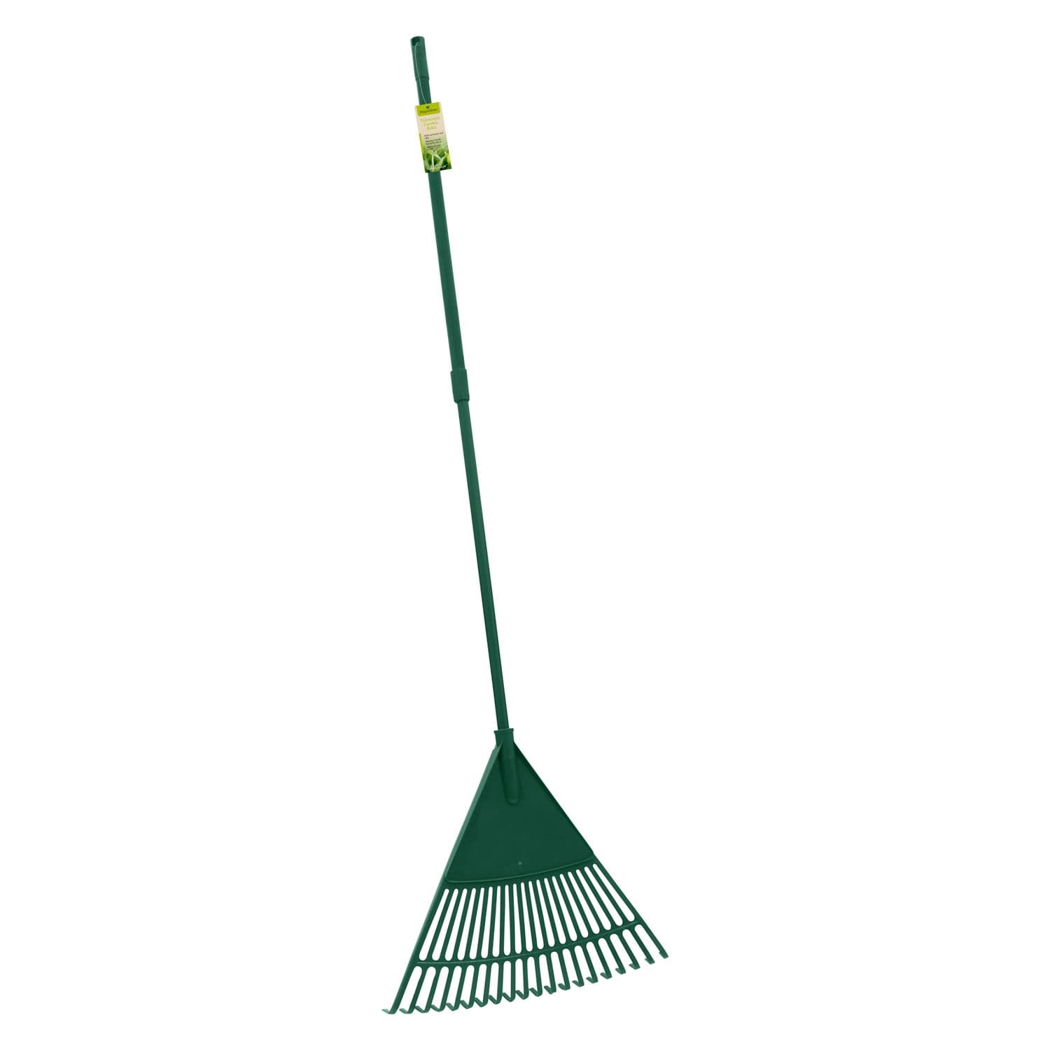 Outdoor Garden Lawn Leaf Rake Telescopic Handle