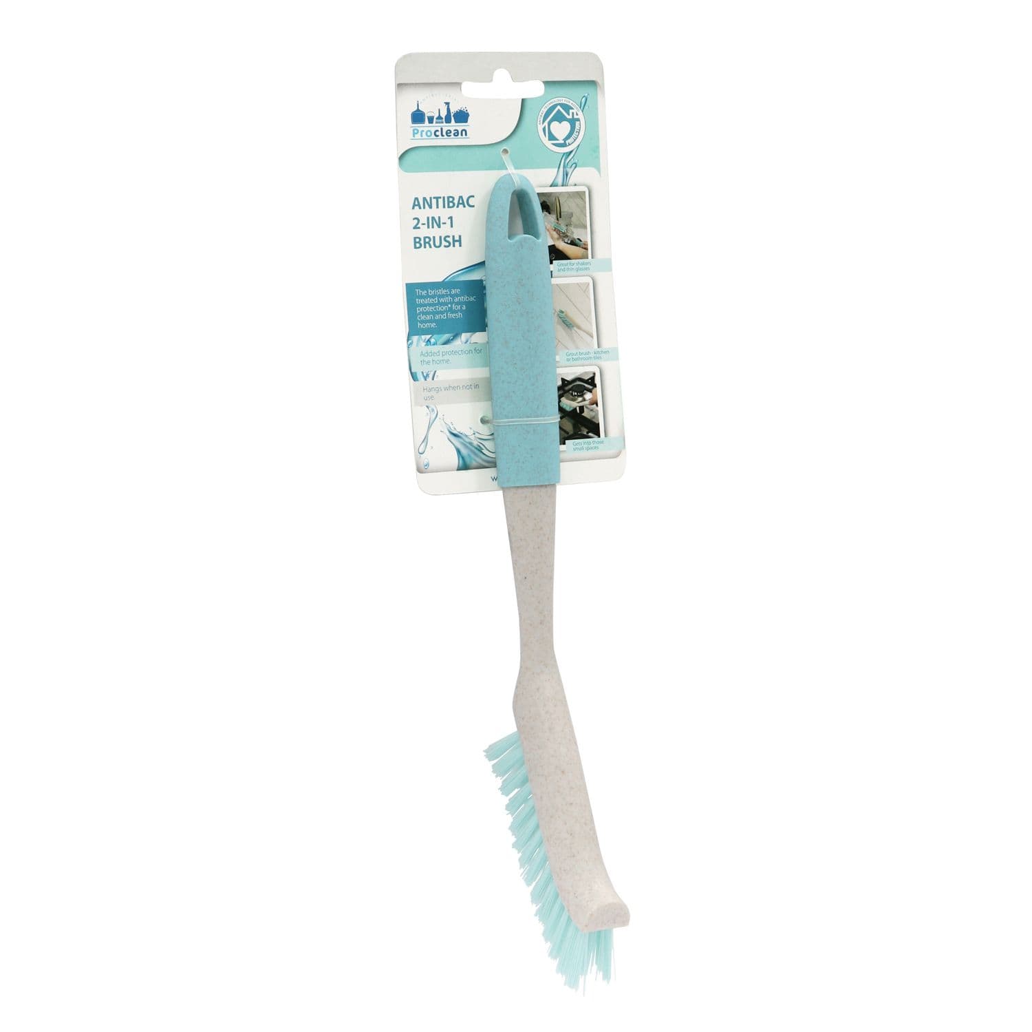 Pro Anti Bacteria 2 1 Grout Tile Cleaning Brush