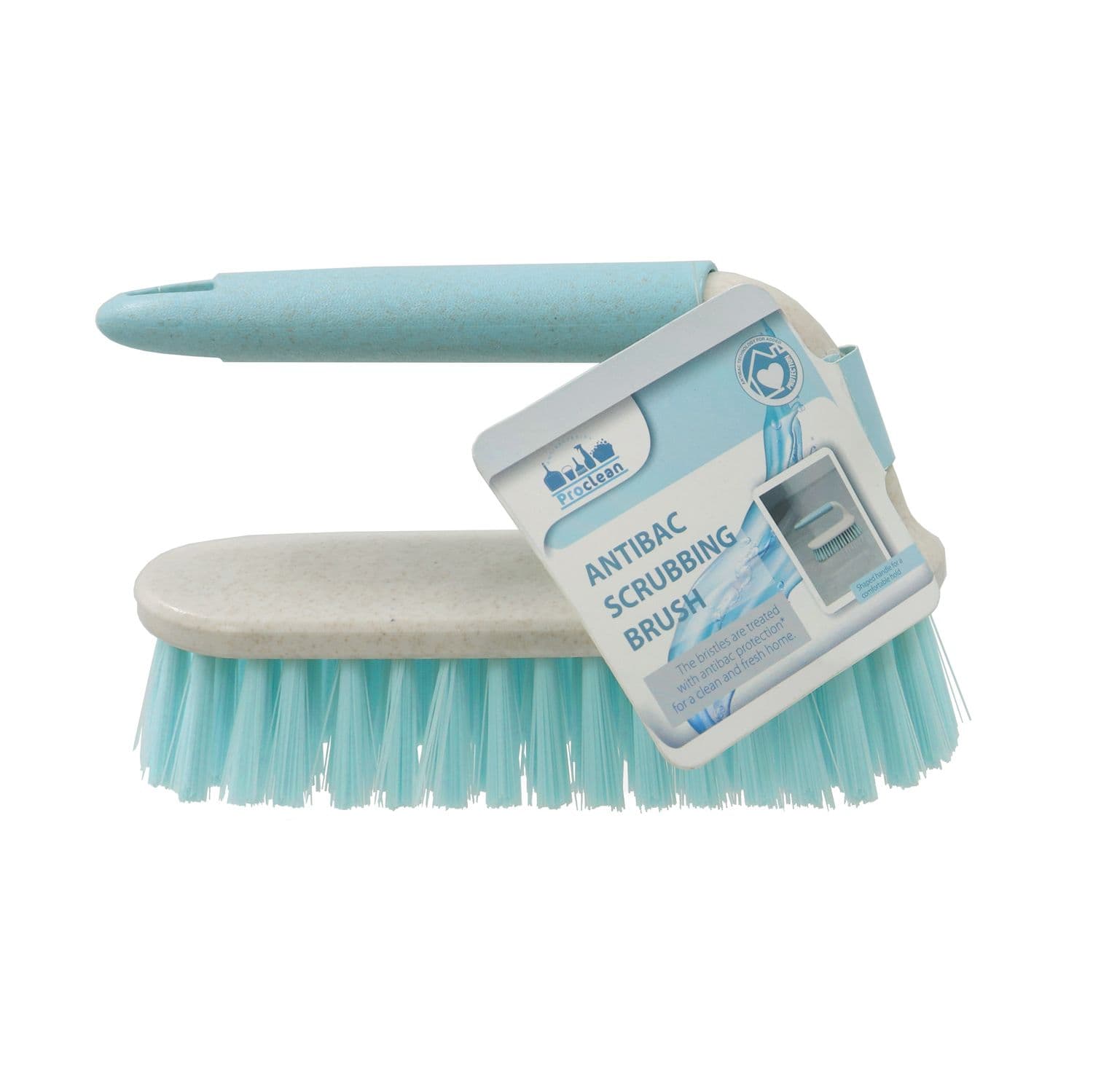 Pro Clean Anti Bacteria Scrubbing Brush Handle