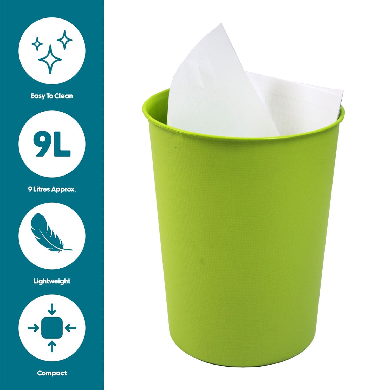 Vibrance Waste Paper Basket