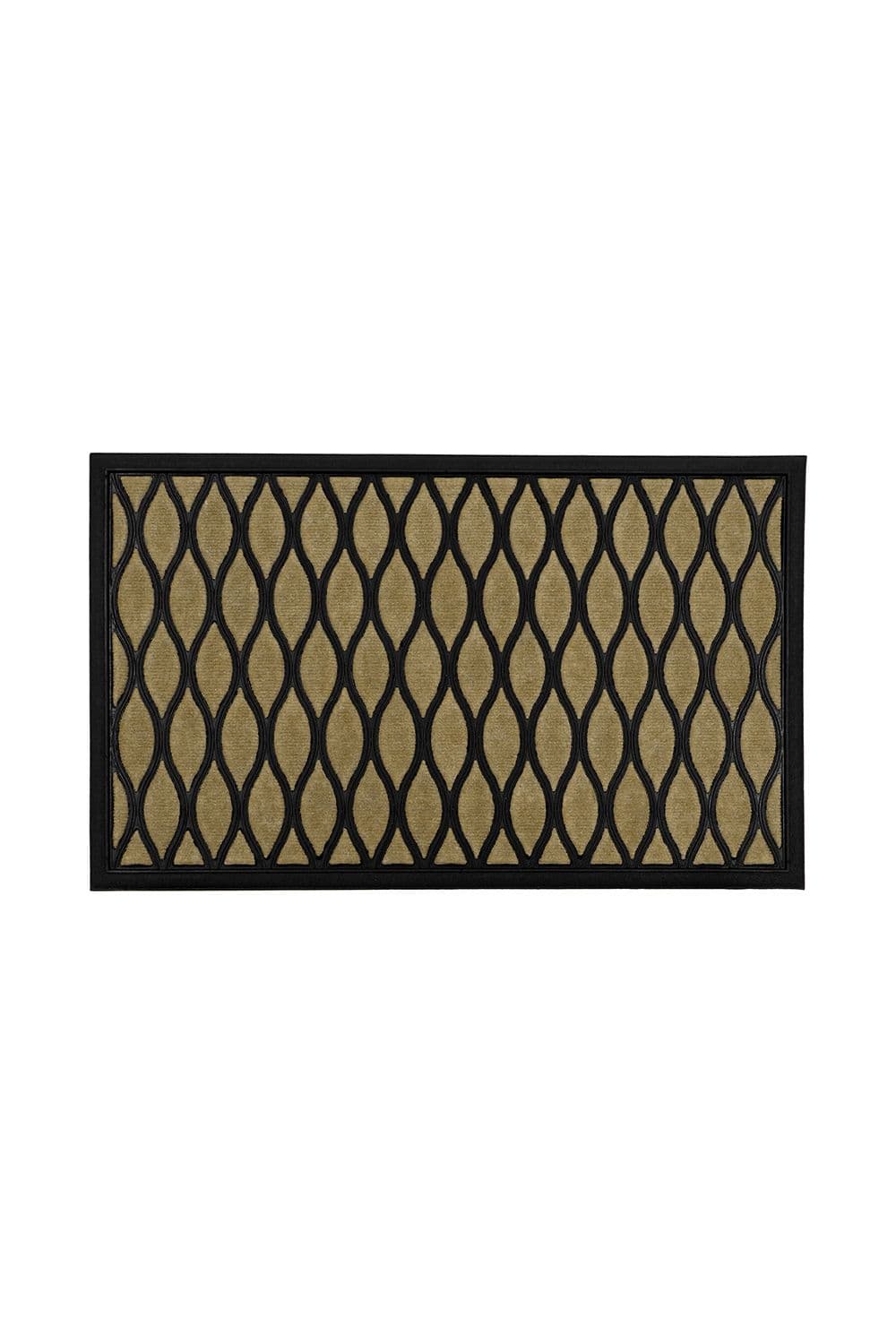 Vienna Rubber Backed Scraper Doormat 45x75cm Droplet
