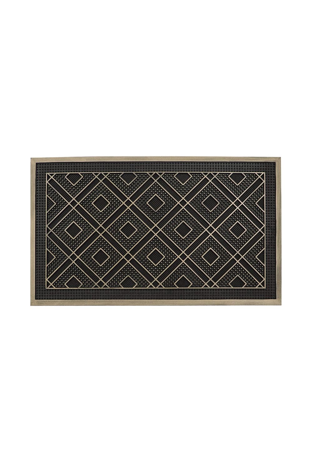 Havana Rubber Pin Doormat 45x75cm Diamond