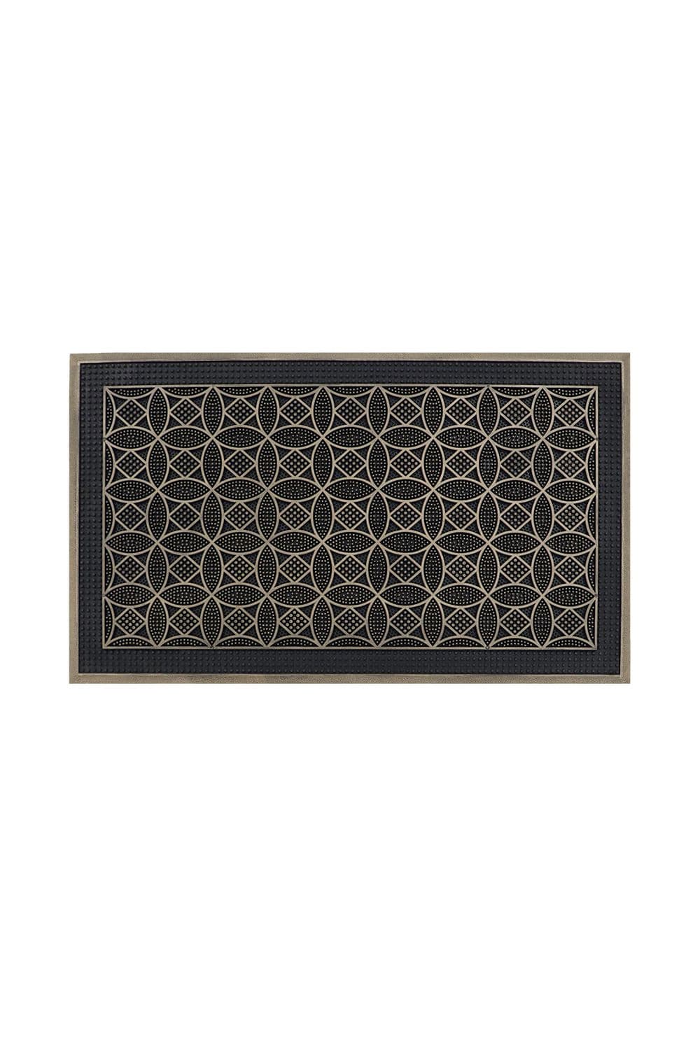 Havana Rubber Pin Doormat 45x75cm Circles