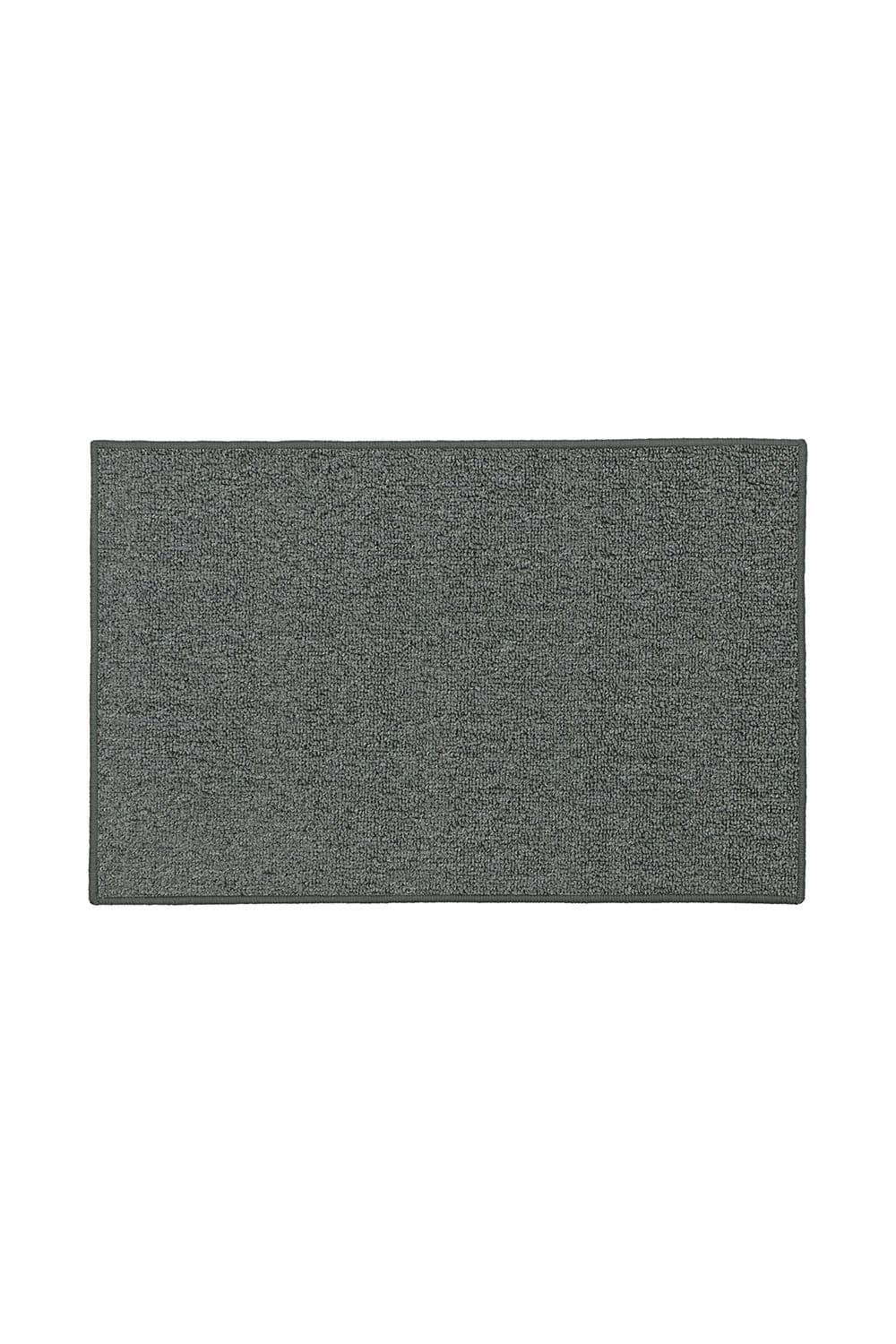 Eden Machine Washable Latex Backed Doormat 50x80cm Grey