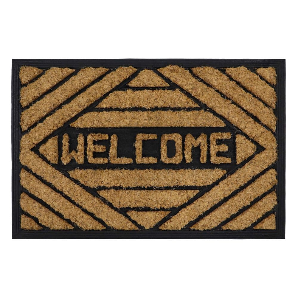Tuffscrape Coir Lines 40x60cm Welcome