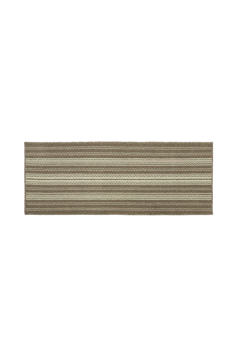 Hubble Machine Washable Latex Backed Runner Doormat 57x150cm Caramel