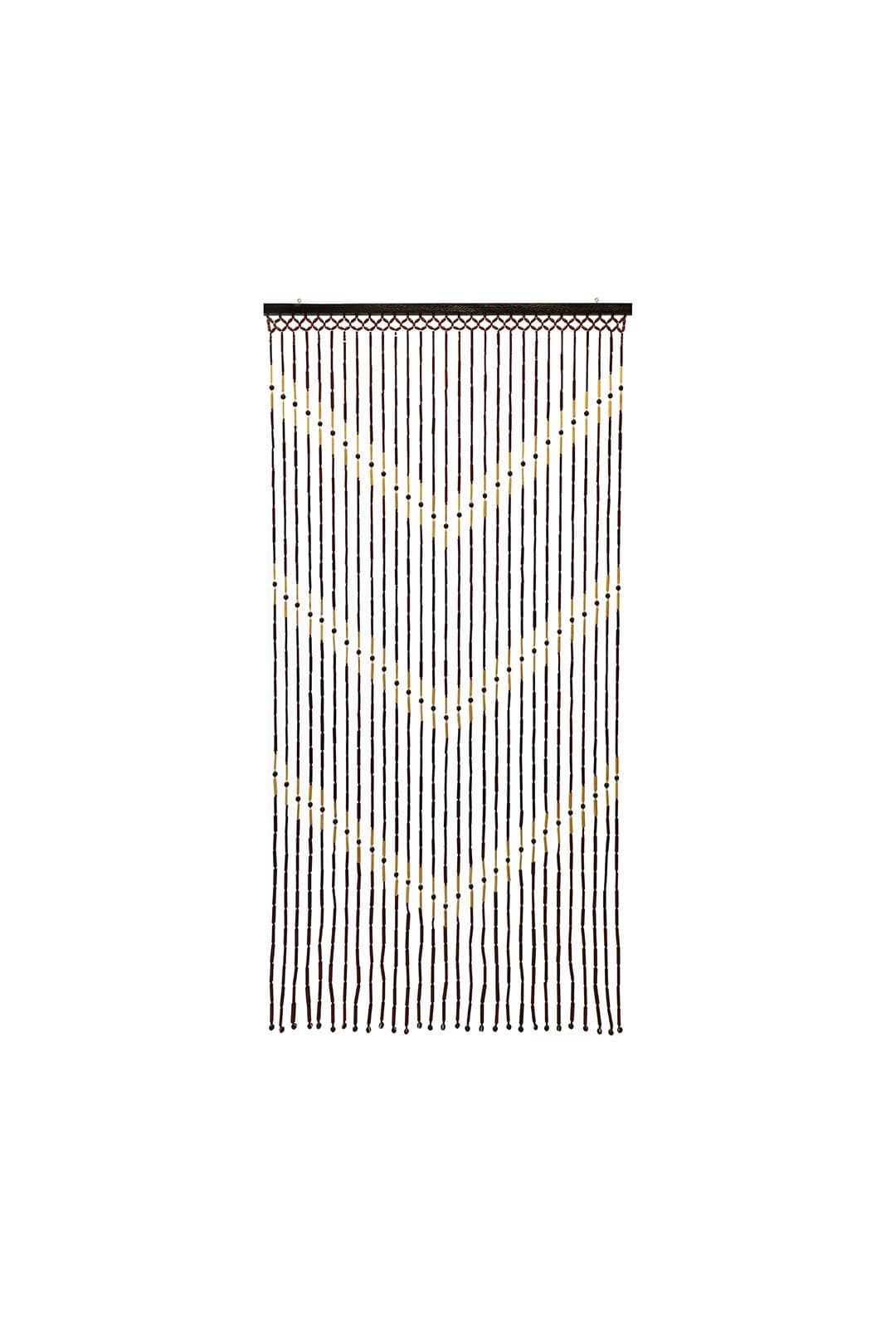 Provence Door Curtain Chevron