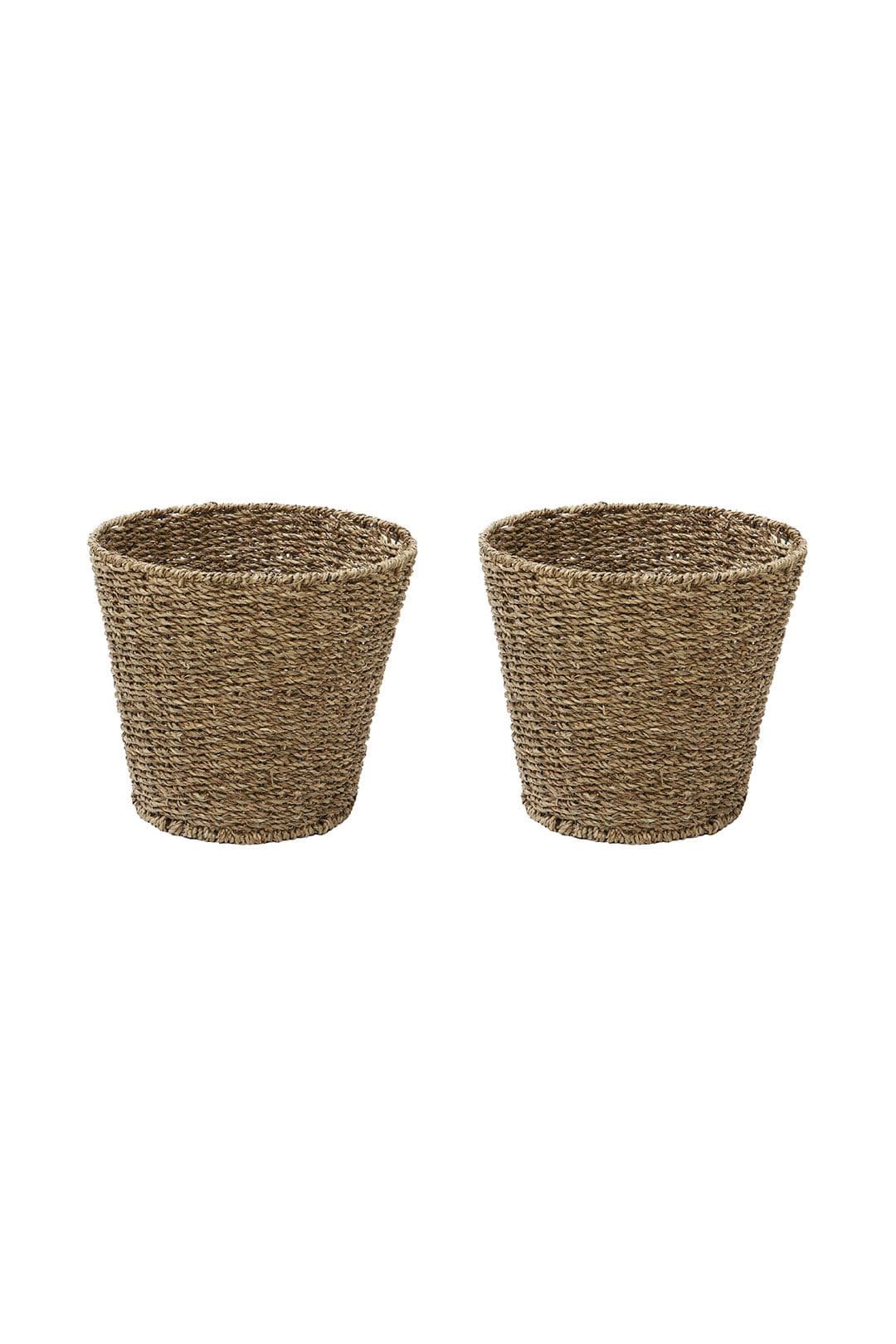 Seagrass Round Bin