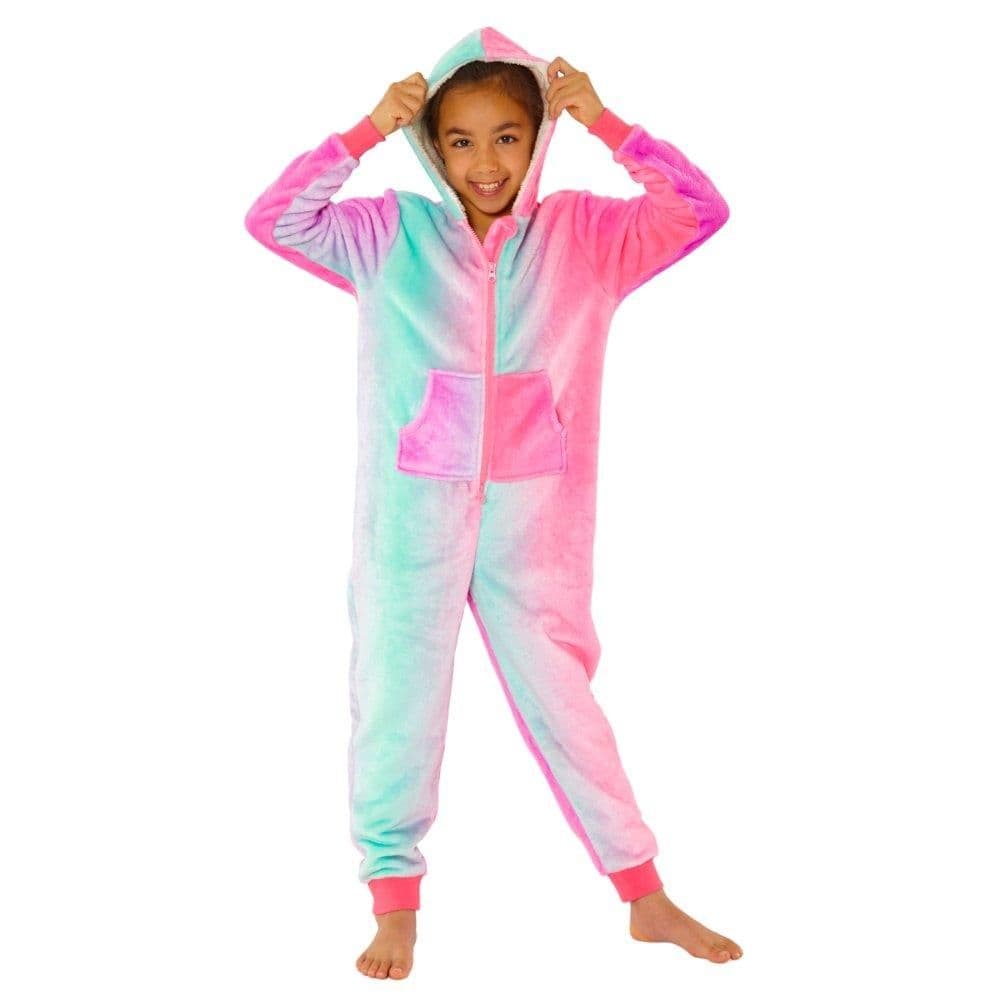 Neon Ombre Fleece Onesie