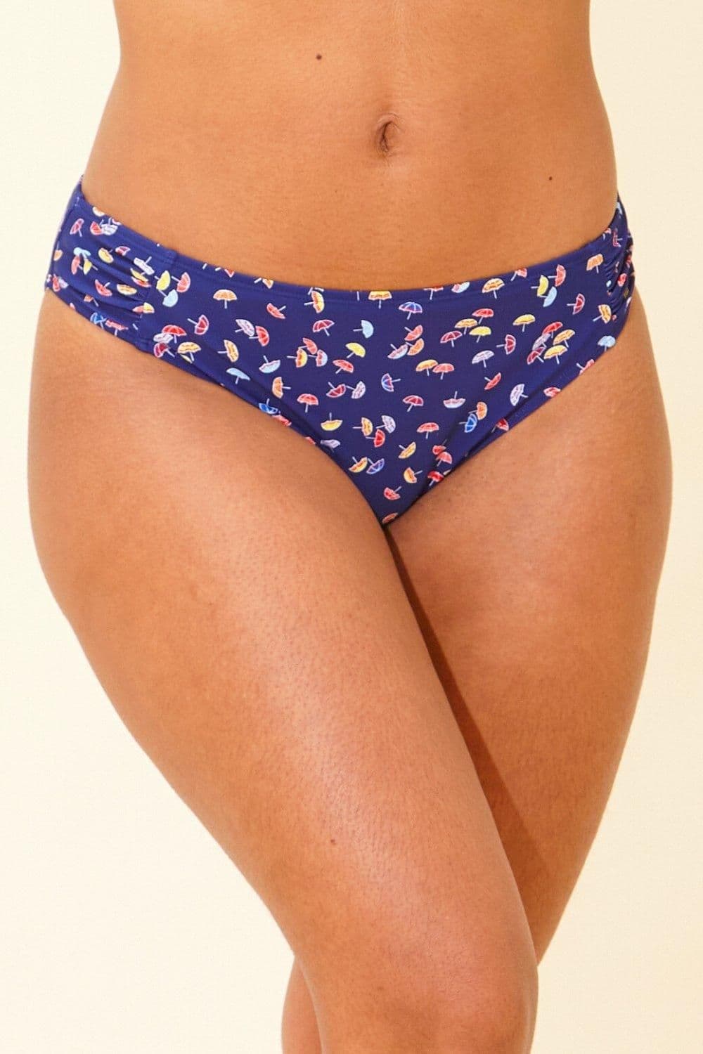 Standard High Leg Midi Bikini Brief Mid
