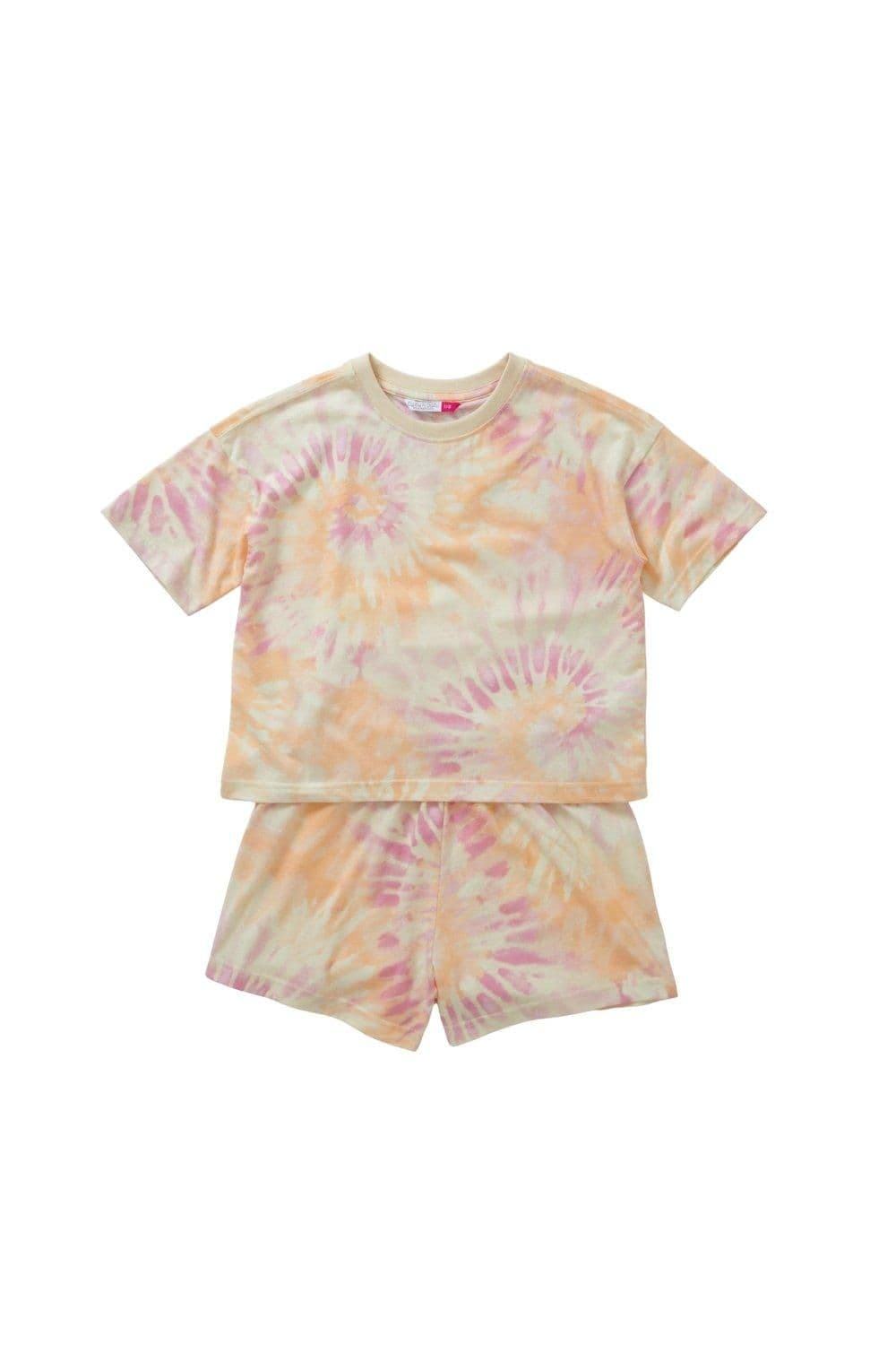 Tie Dye Shortie Pyjama Set