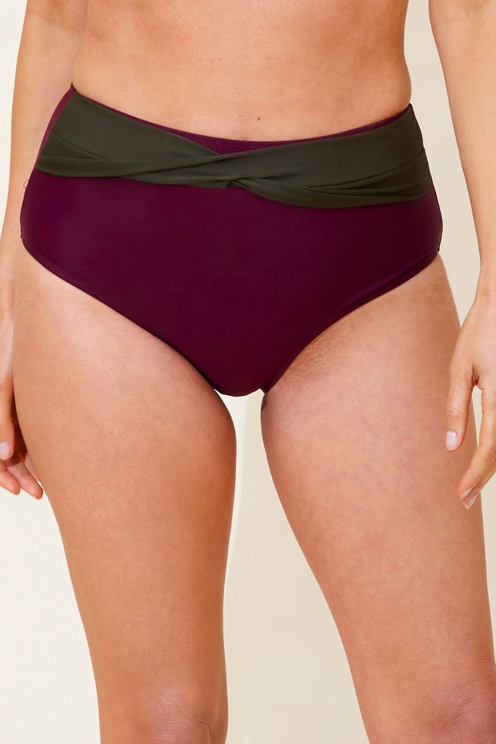 Twist Front Bikini Briefs