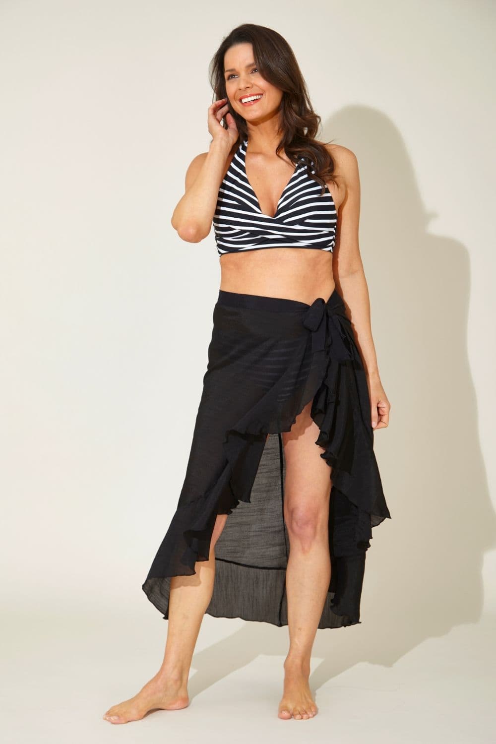 Ruffle Trim Sarong