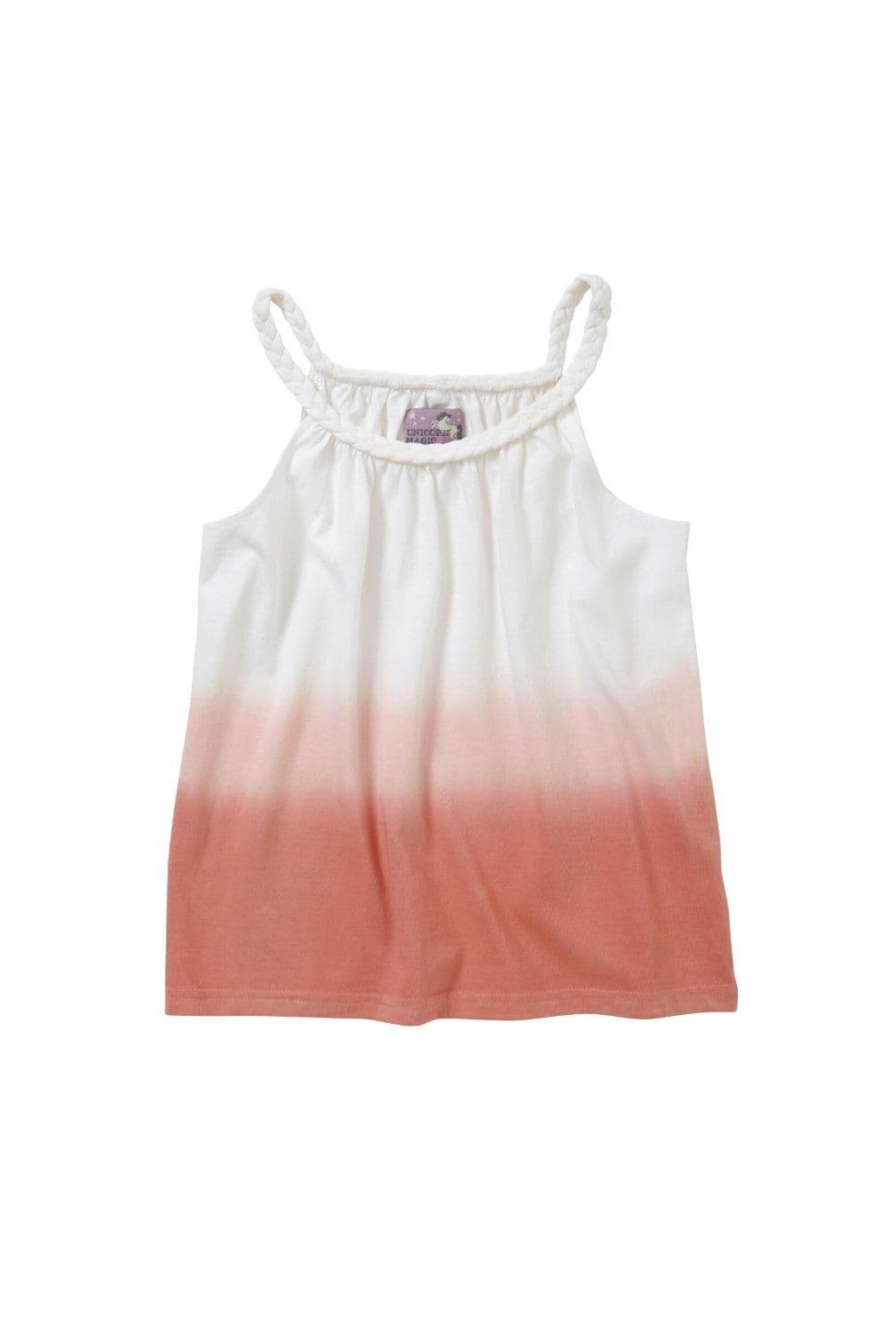 Dip Dye Sleeveless Vest Top