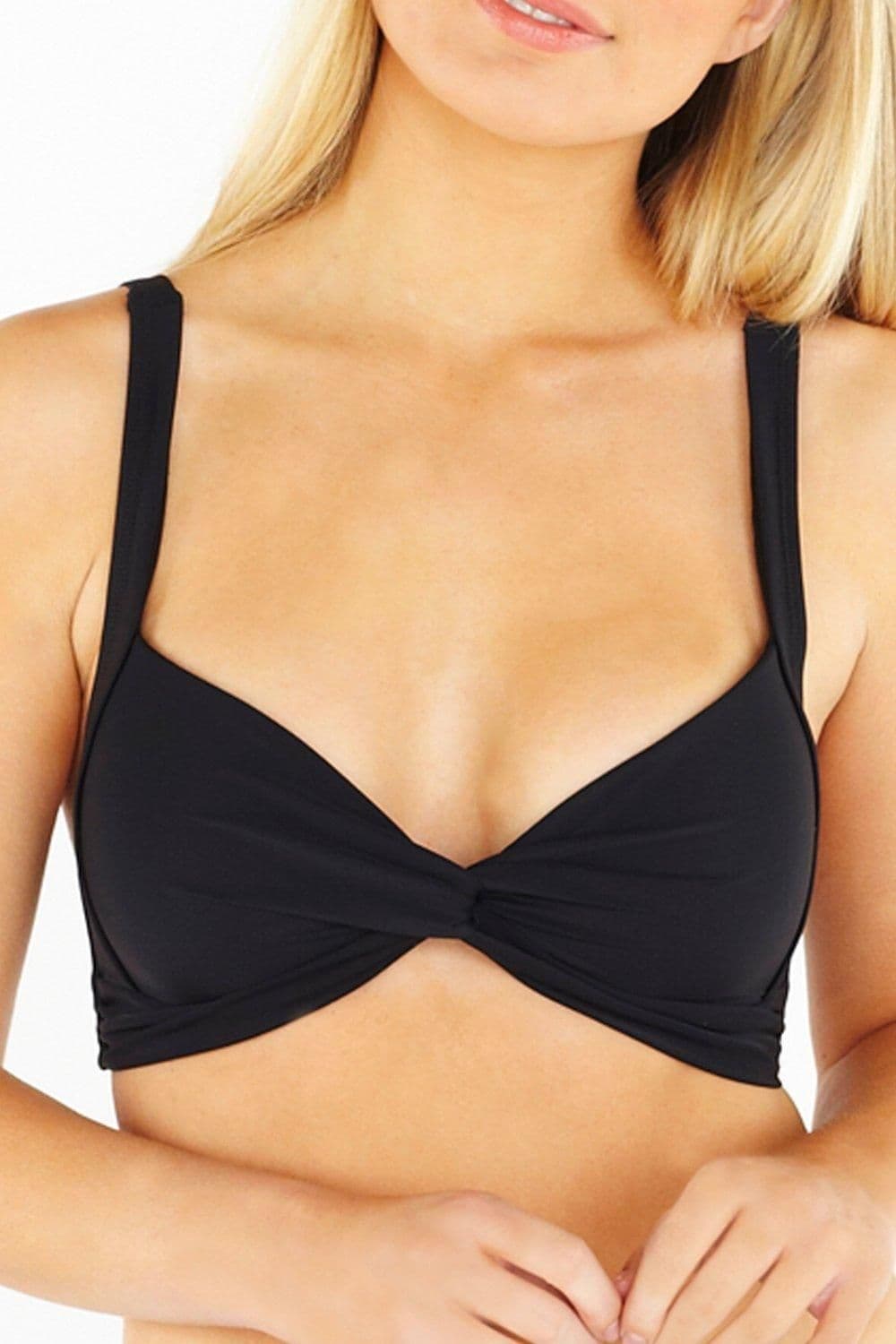 Knot Front Bikini Top