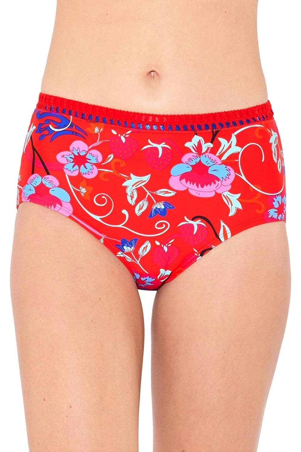 Crochet High Waist Bikini Brief