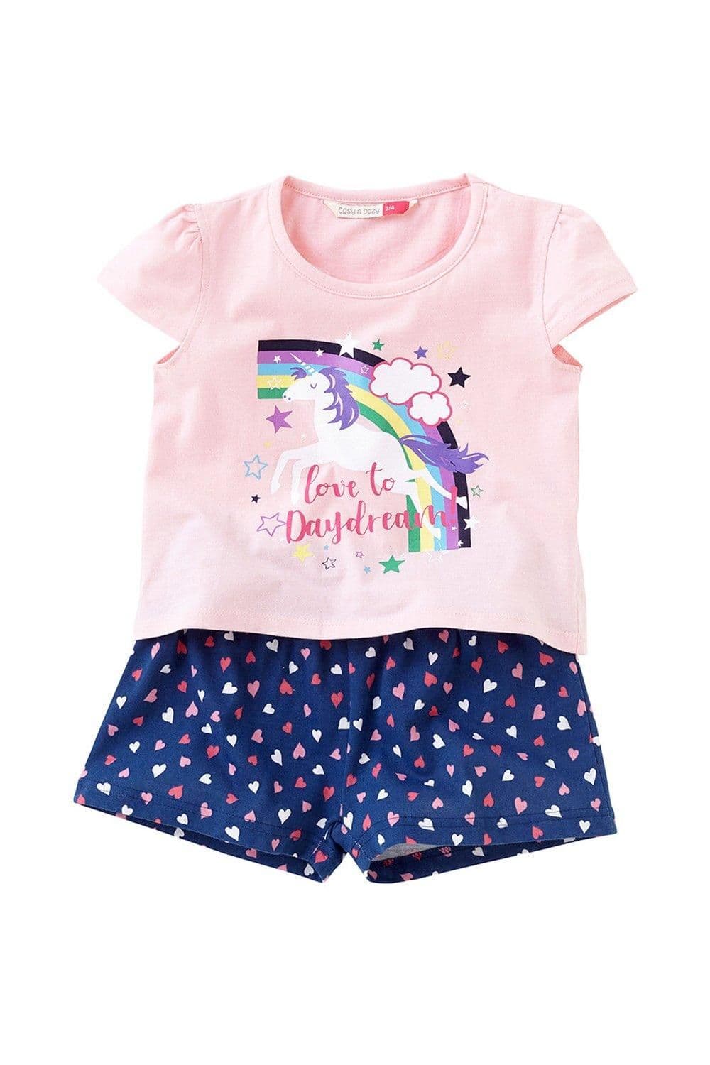 Unicorn Short Pyjama Set
