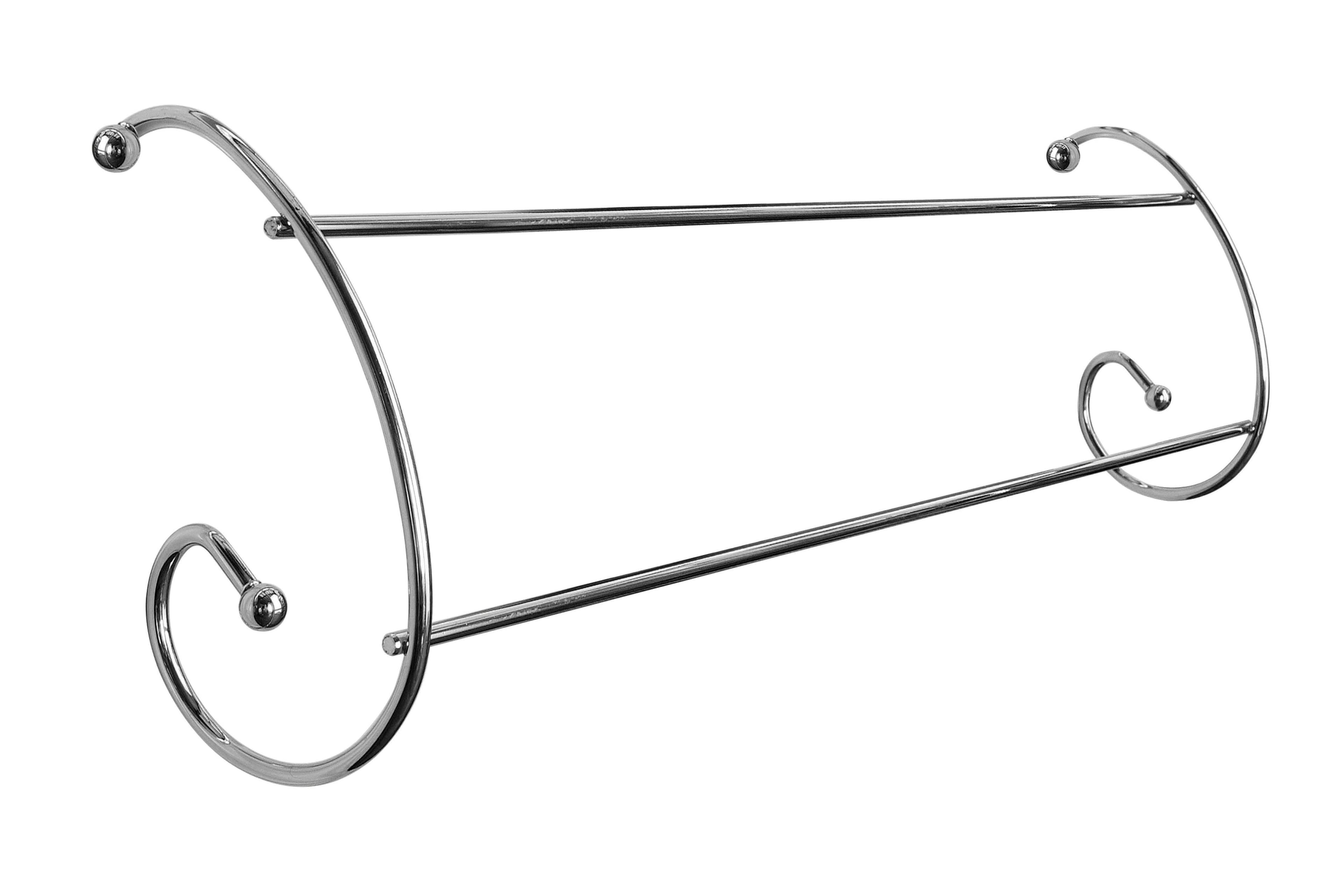 Space Saving Design Set Of Two Small Radiator Airers, Durable Twin Rails, Stylish Curling Design Airers