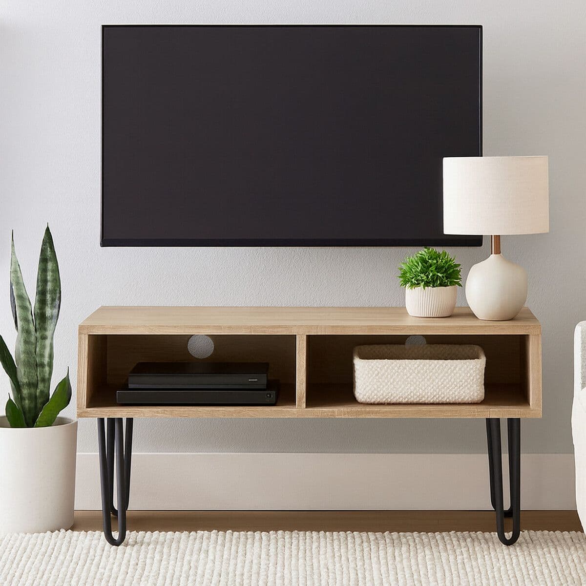 Sleek Borough Media Unit, Modern Design Wooden TV Unit For Livingroom, Ample Storge TV Cabinet For Bedroom