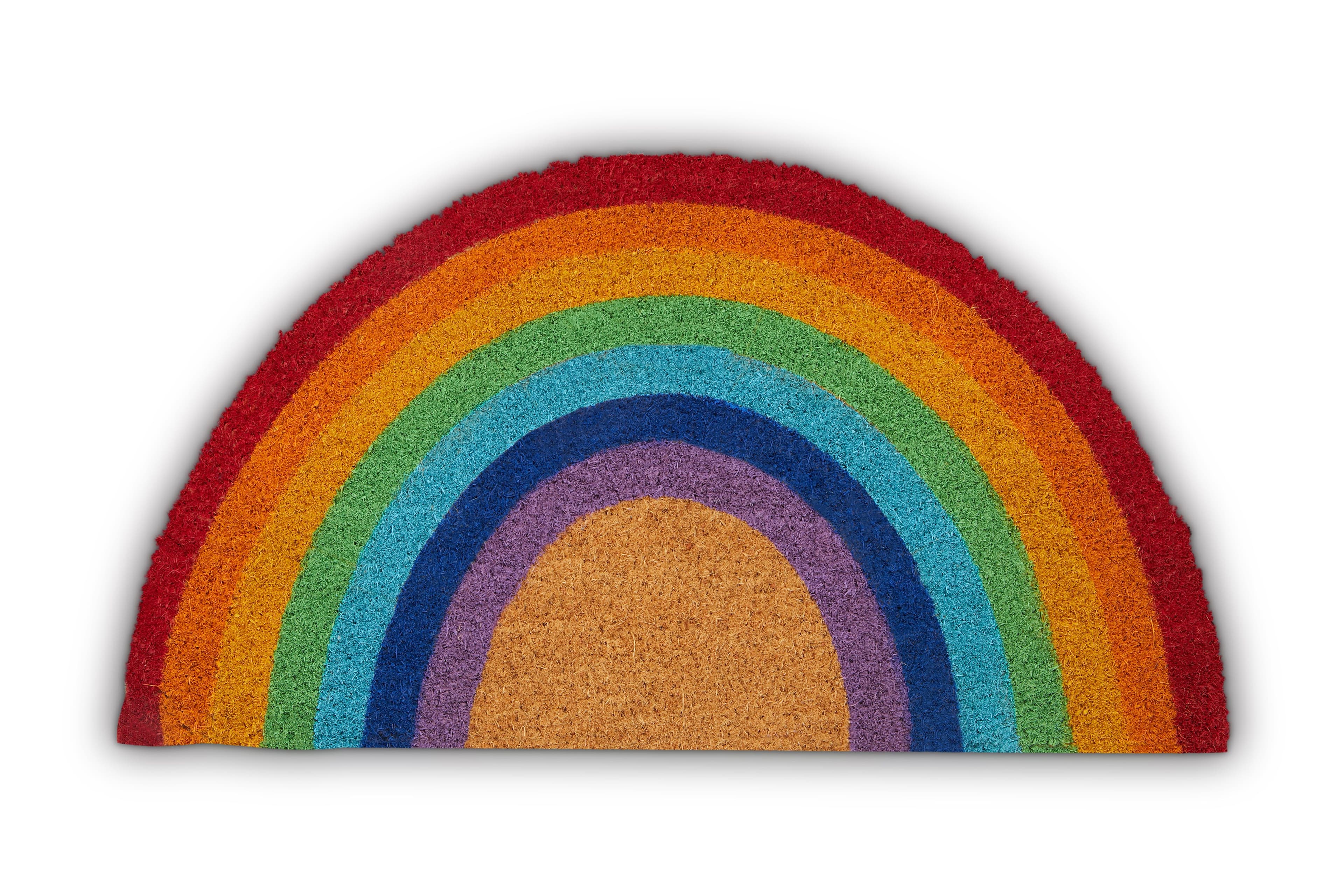 Rainbow Coir Doormat