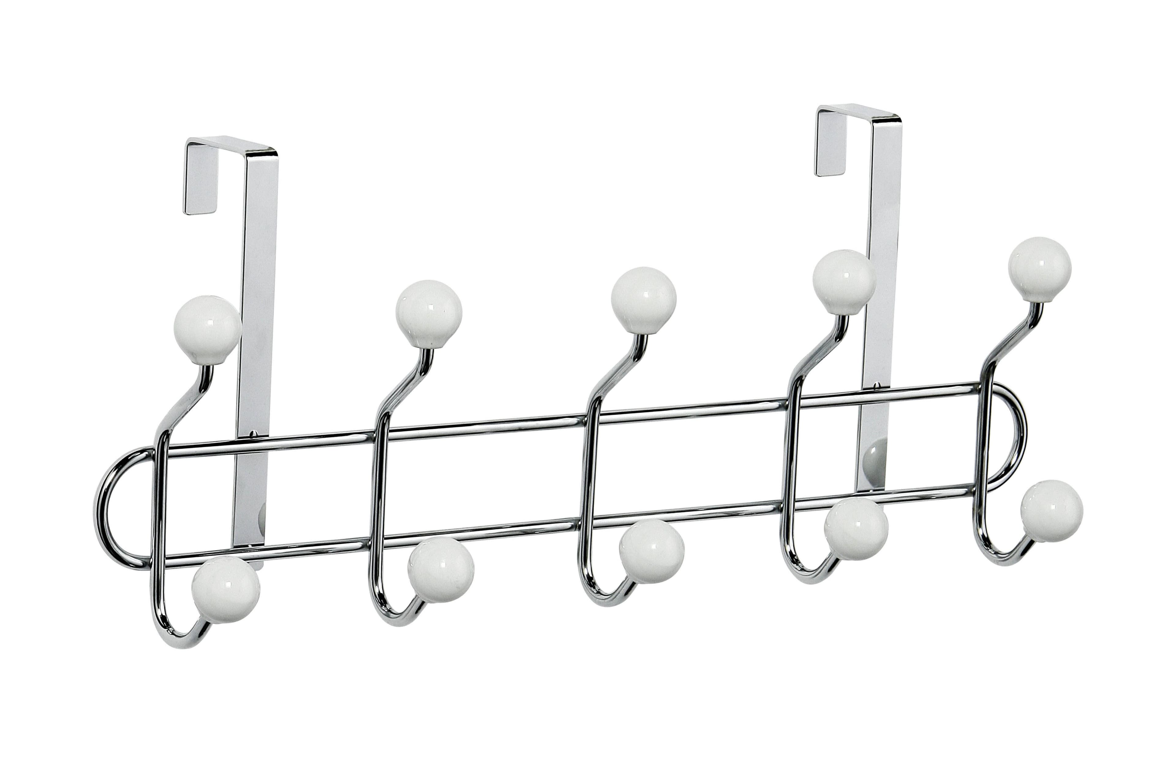 Over Door White Ceramic Balls Hanger