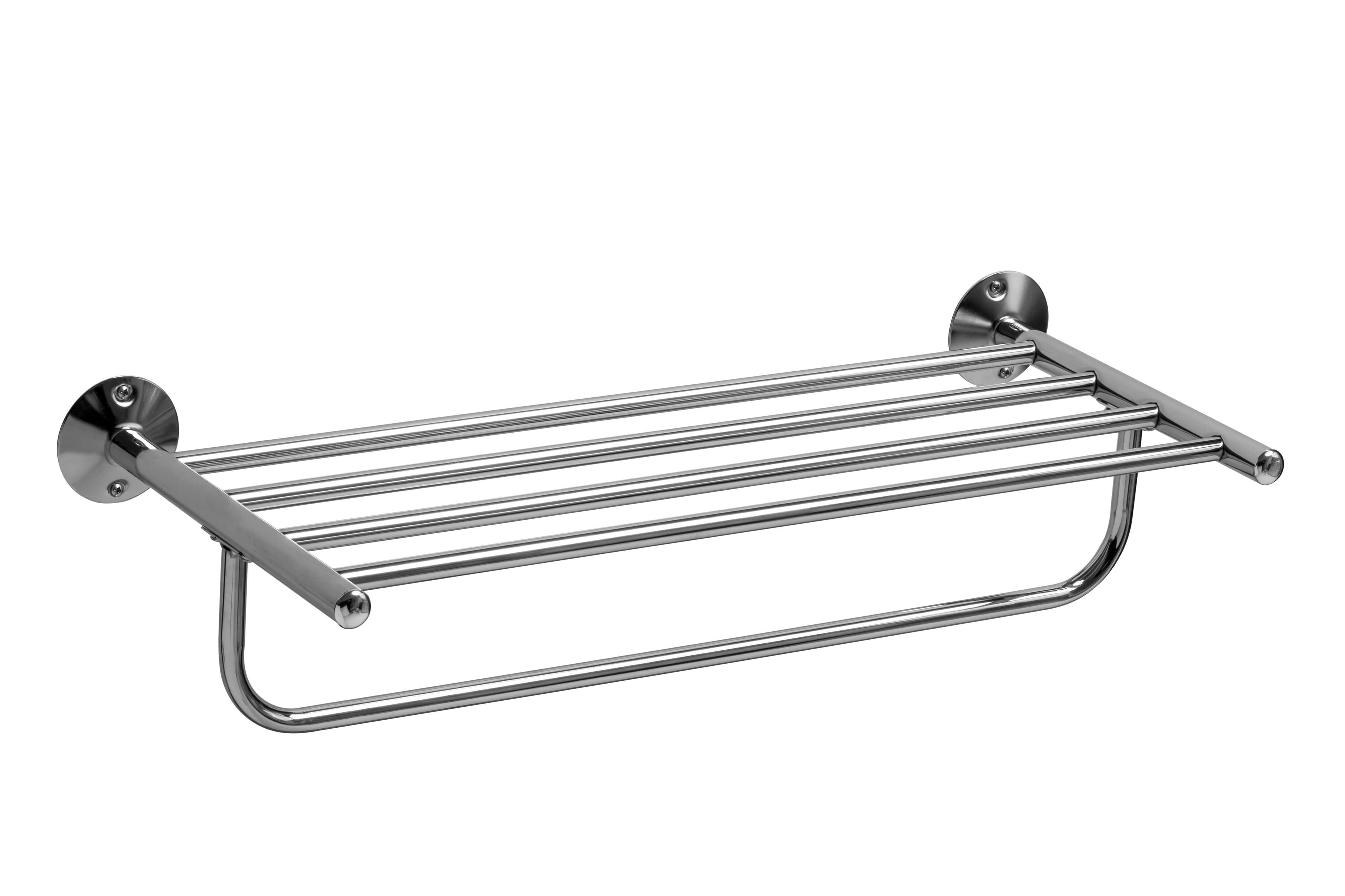 Wall Mountable Straight Towel Shelf