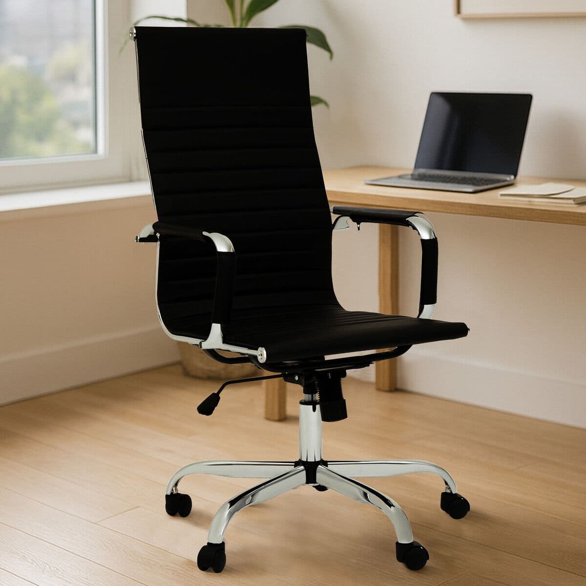 Brent Black High Back Home Office Chair