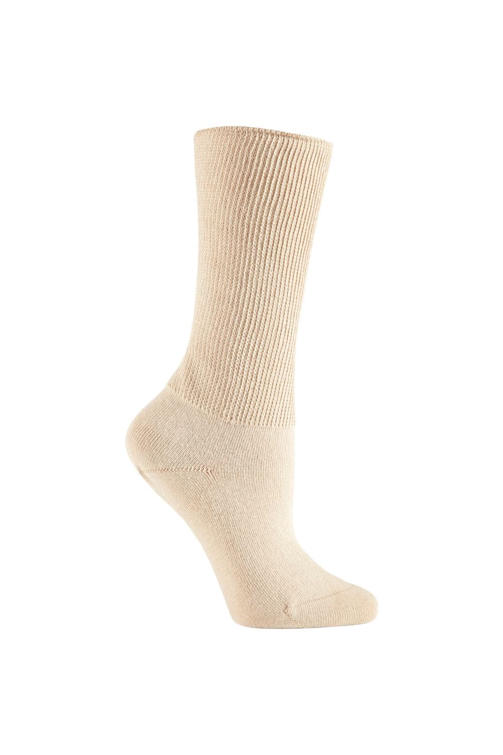 1 Pair FootNurse Oedema Extra Wide Cotton Socks
