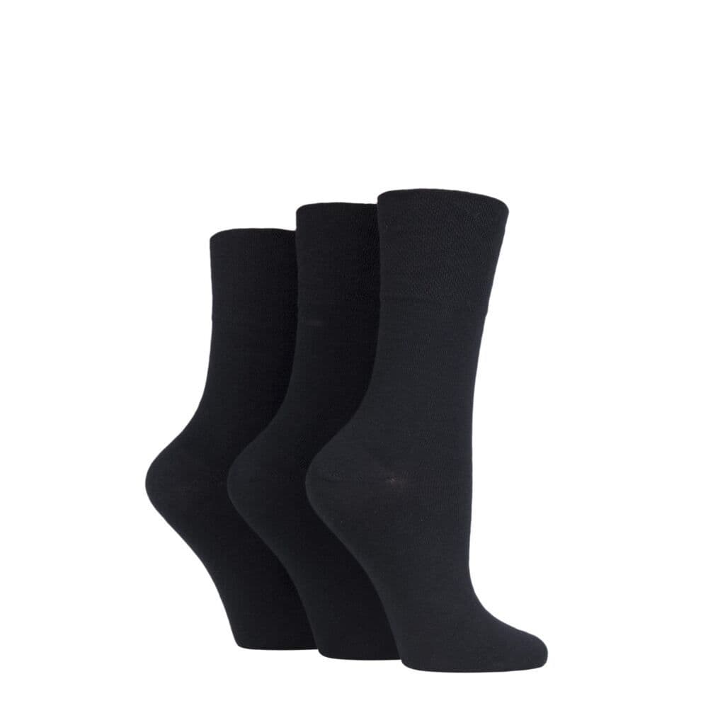 3 Pair FootNurse Gentle Grip Diabetic Socks