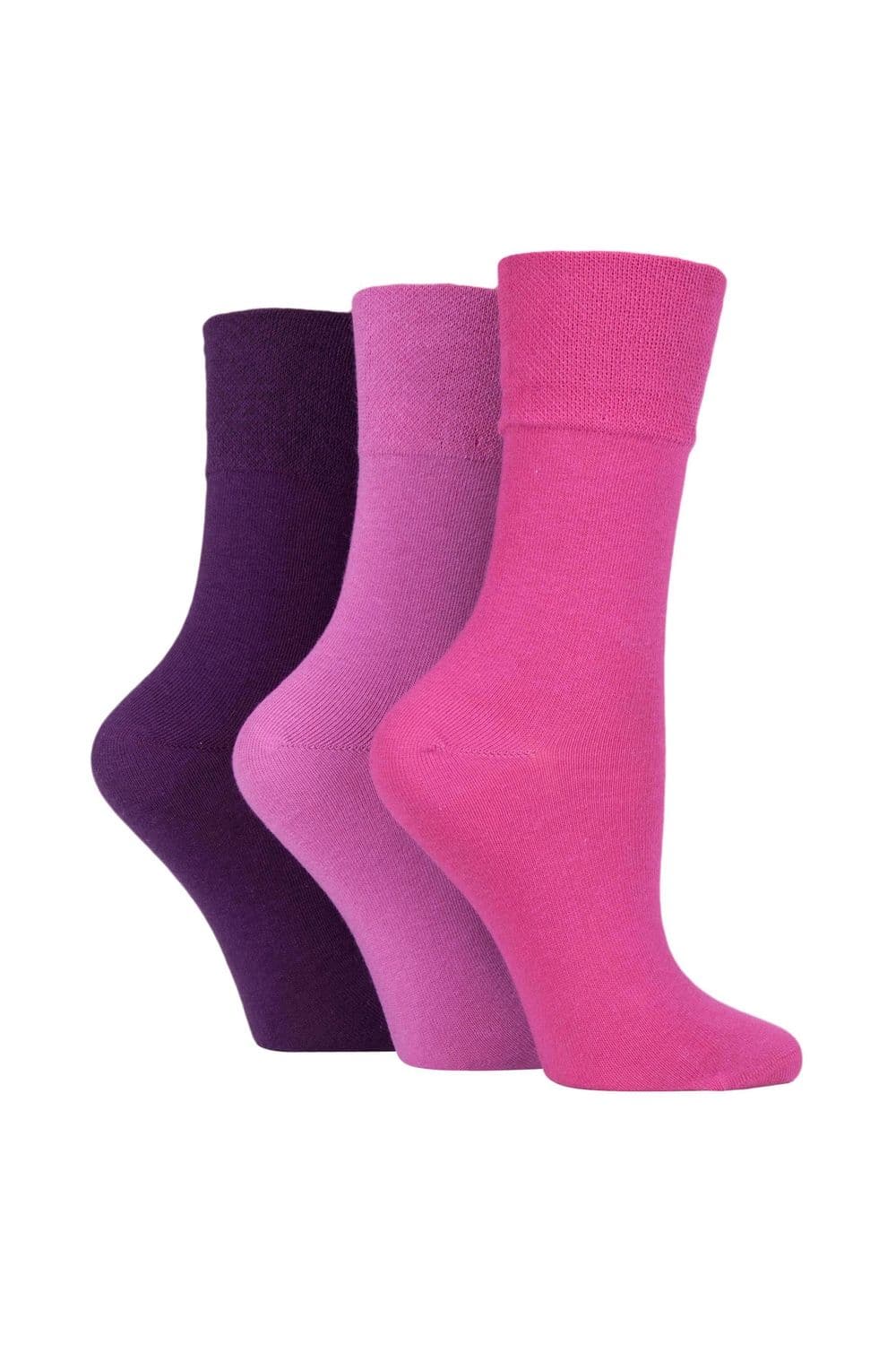3 Pair FootNurse Gentle Grip Diabetic Socks