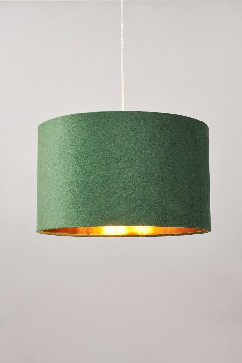 Large Velvet Easy Fit Light Shade