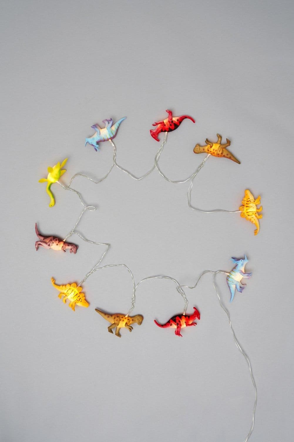 Glow Dinosaur String Wall Light