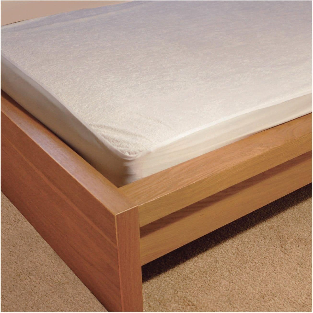 Anti Allergenic Waterproof Mattress Protector Double