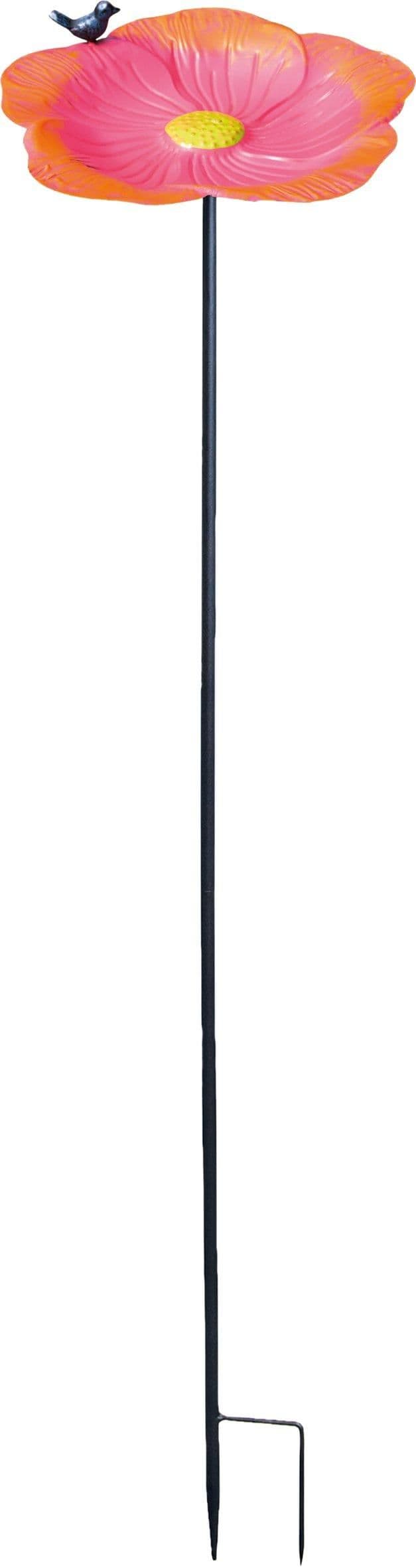 Ornamental Free Standing Weather Resistant Easy Assemble Bird Bath Feeder