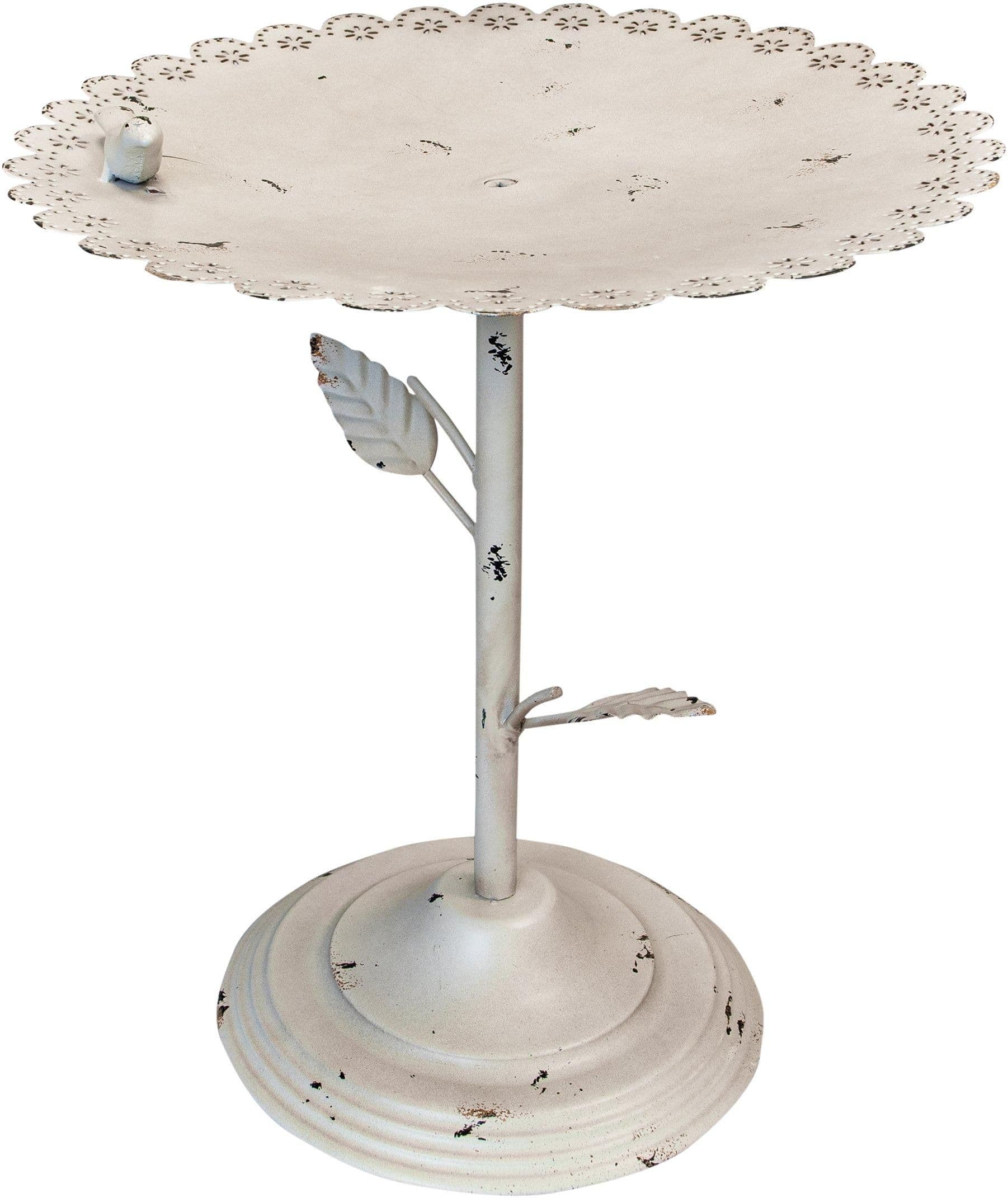 Ornamental Free Standing Weather Resistant Pedestal Style Easy Assemble Bird Bath