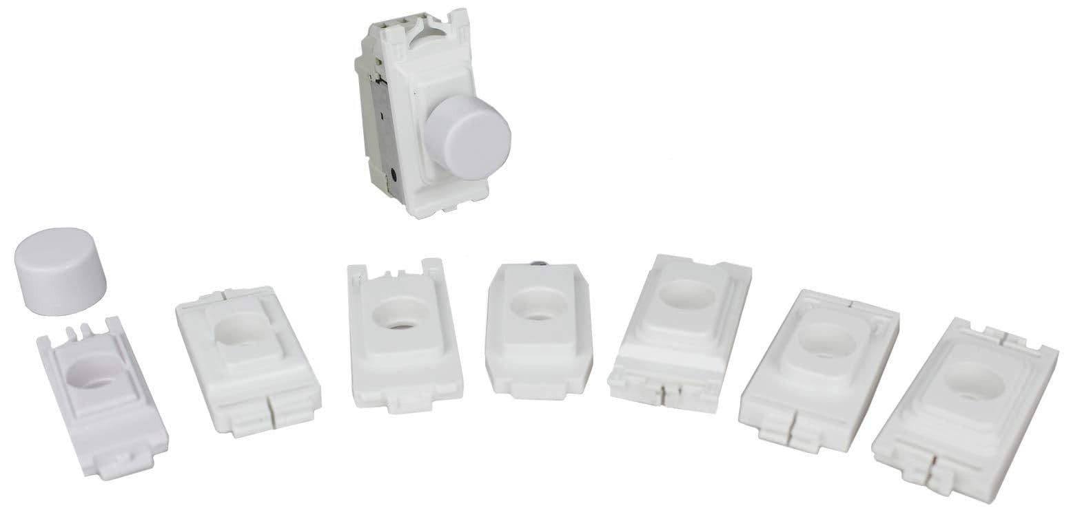 2 Way V Pro Push On Off Rotary LED Dimmer 0 300W