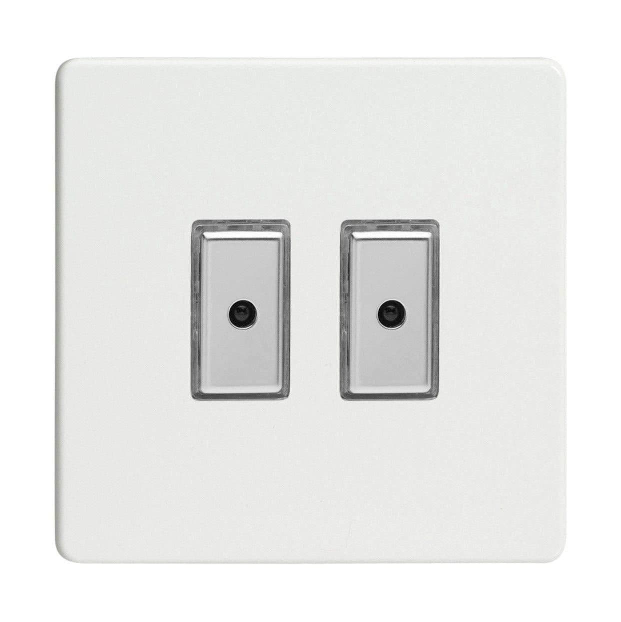 JDQE102S Dimmer Switch Premium 2 Gang