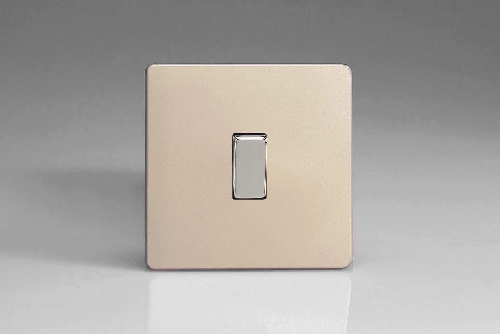 Satin Chrome Rocker Switch
