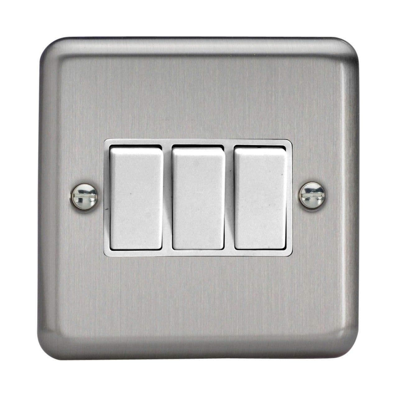 XS3W Rocker Switches 3 Gang