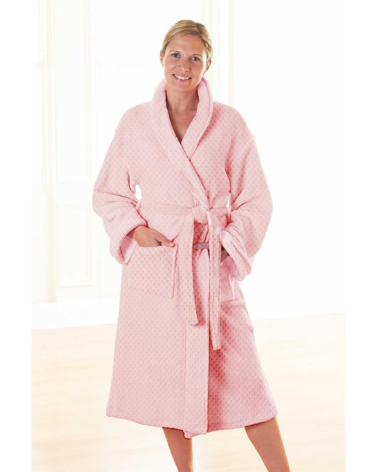 Fleece Bathrobe