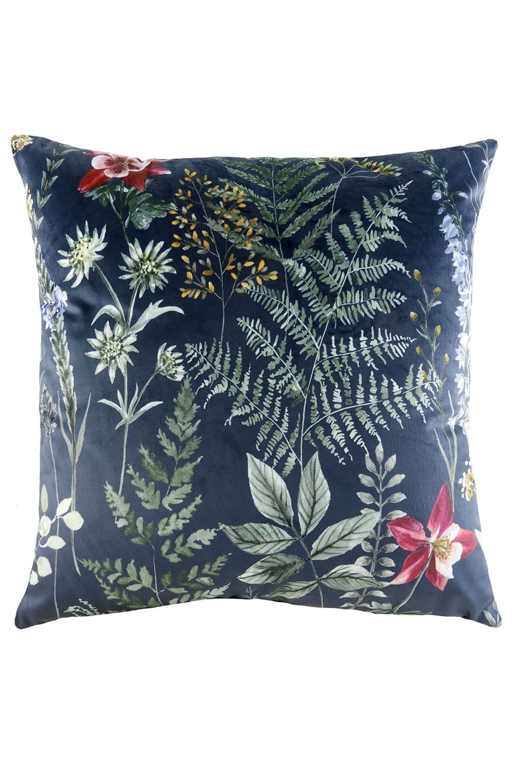 Eden Trail Hand-Painted Printed Floral Cushion