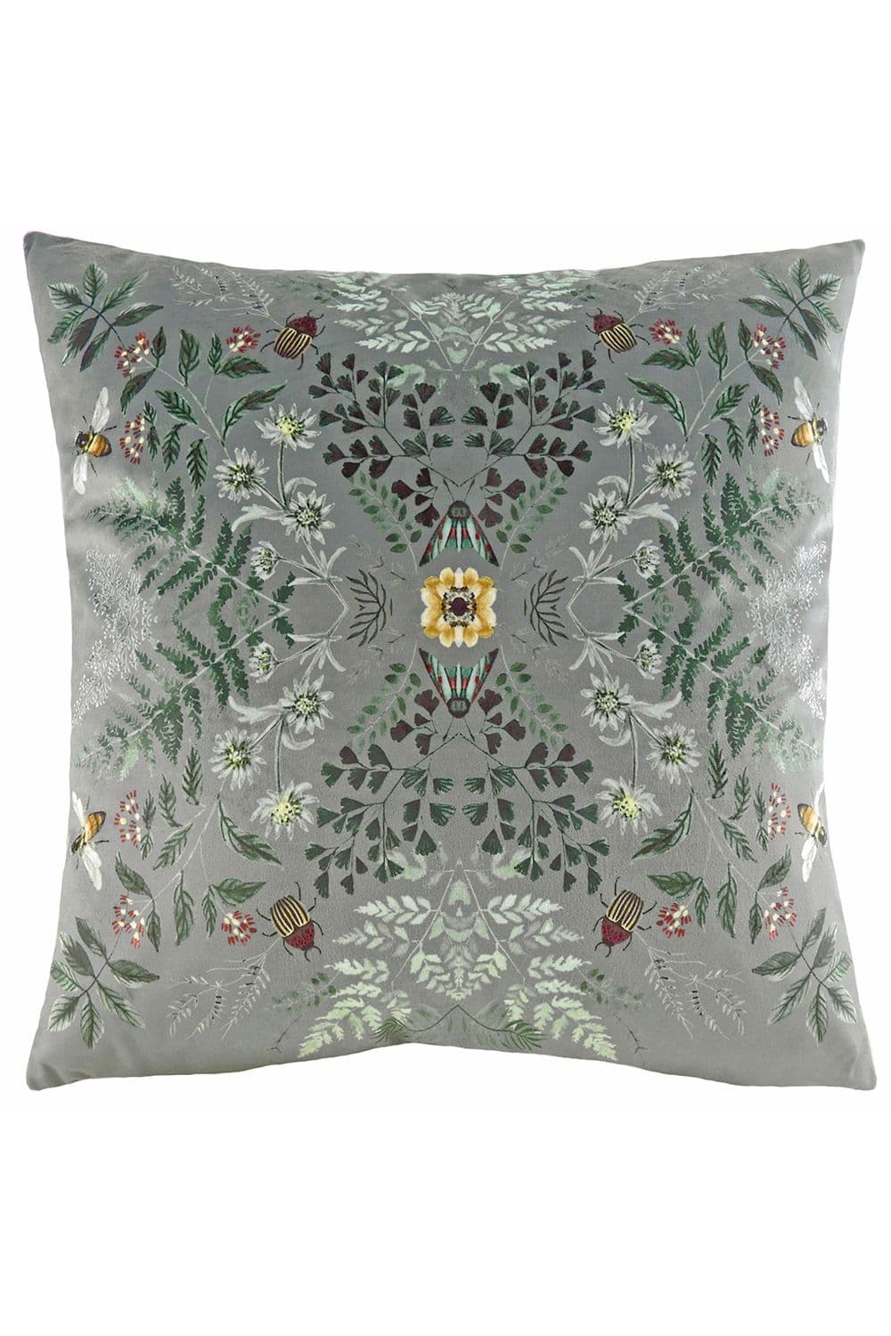 Eden Mirror Floral Cushion
