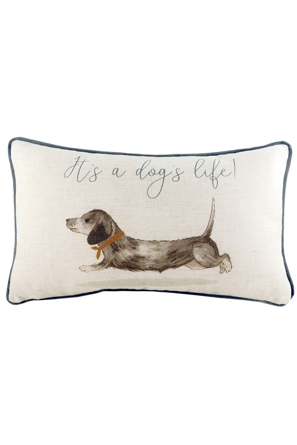 Oakwood Dog Hand-Painted Watercolour Printed Cushion