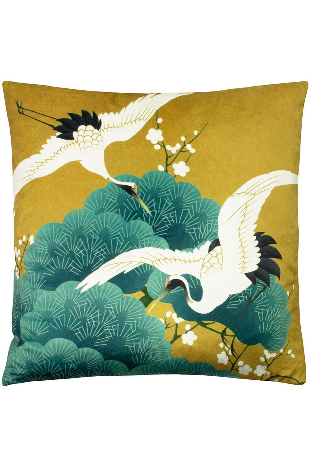 Kensho Crane Printed Cushion
