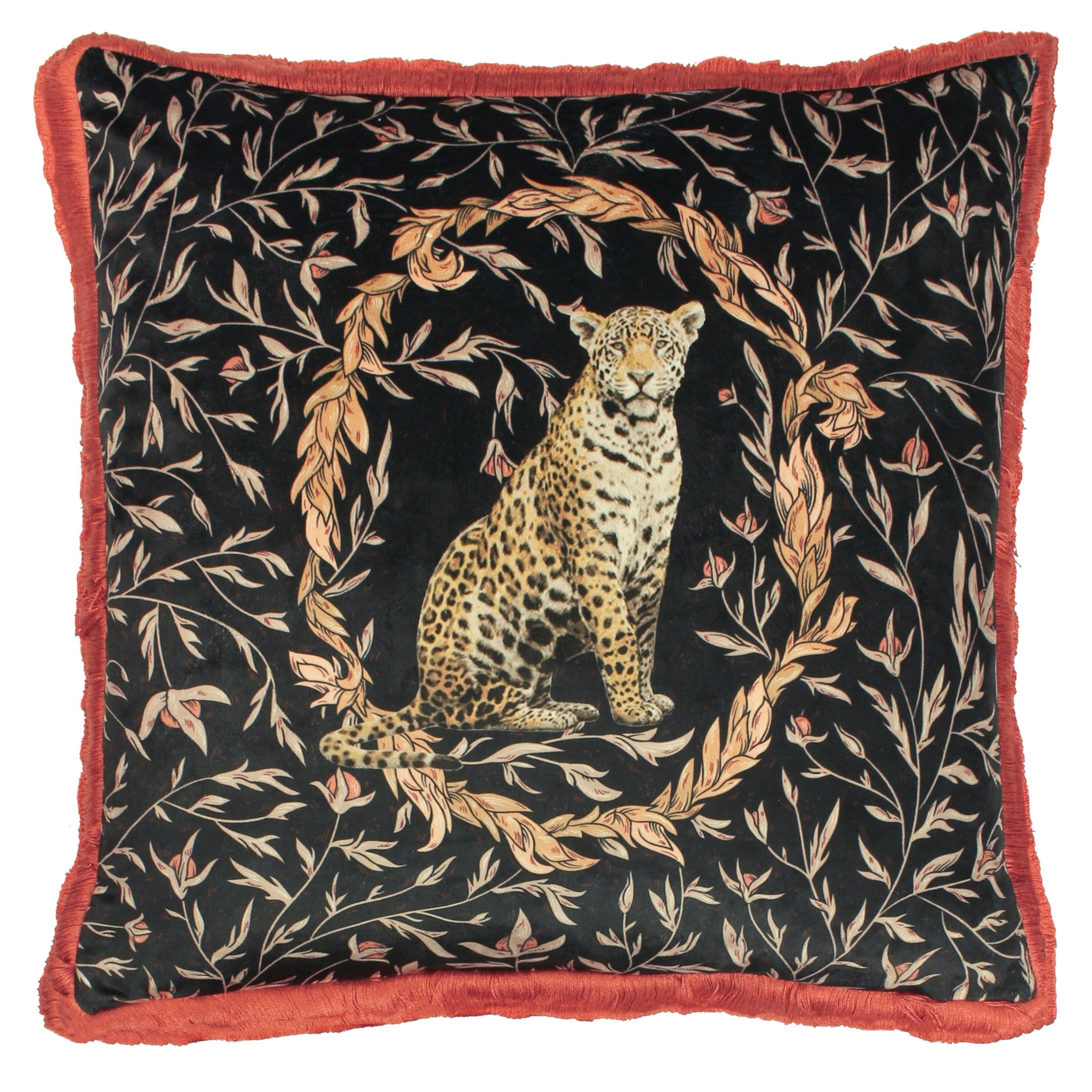 Kitraya Leopard Cushion