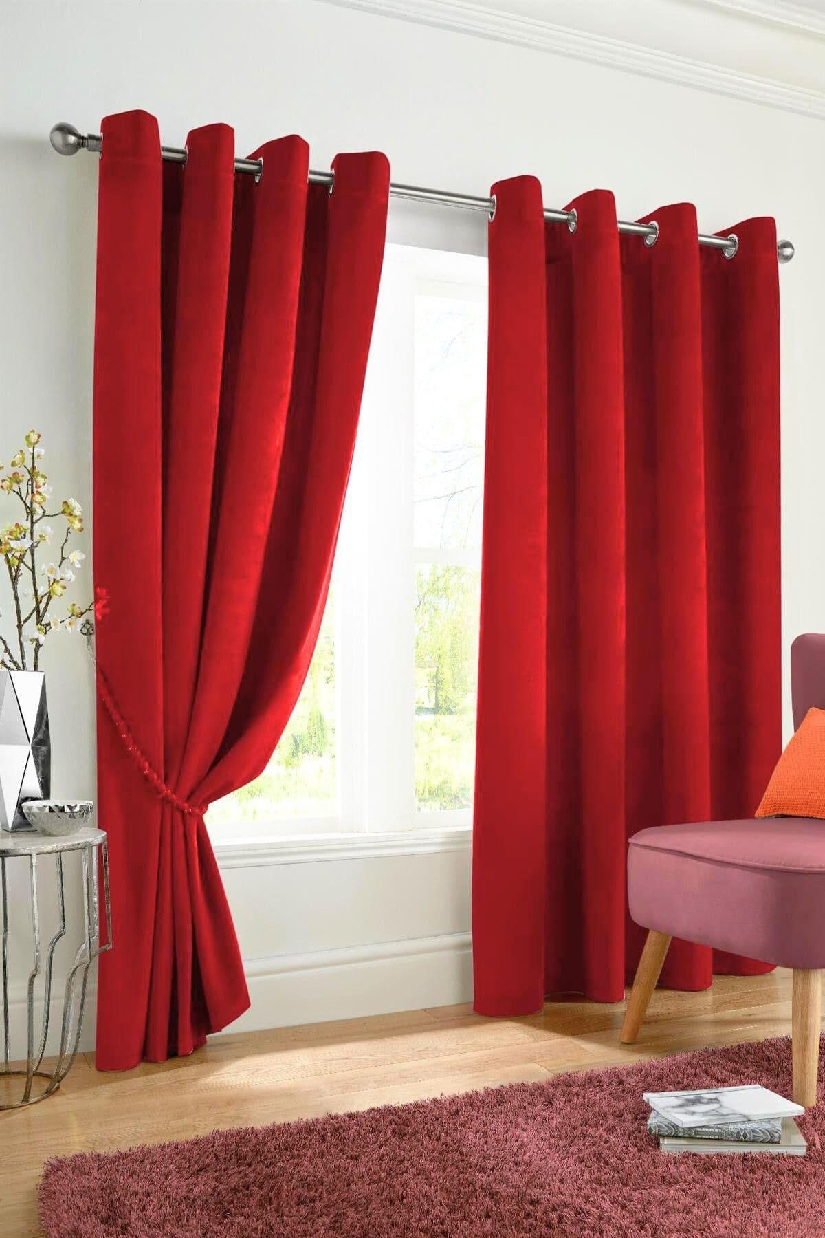 Elegant Velvet Ringtop Curtains