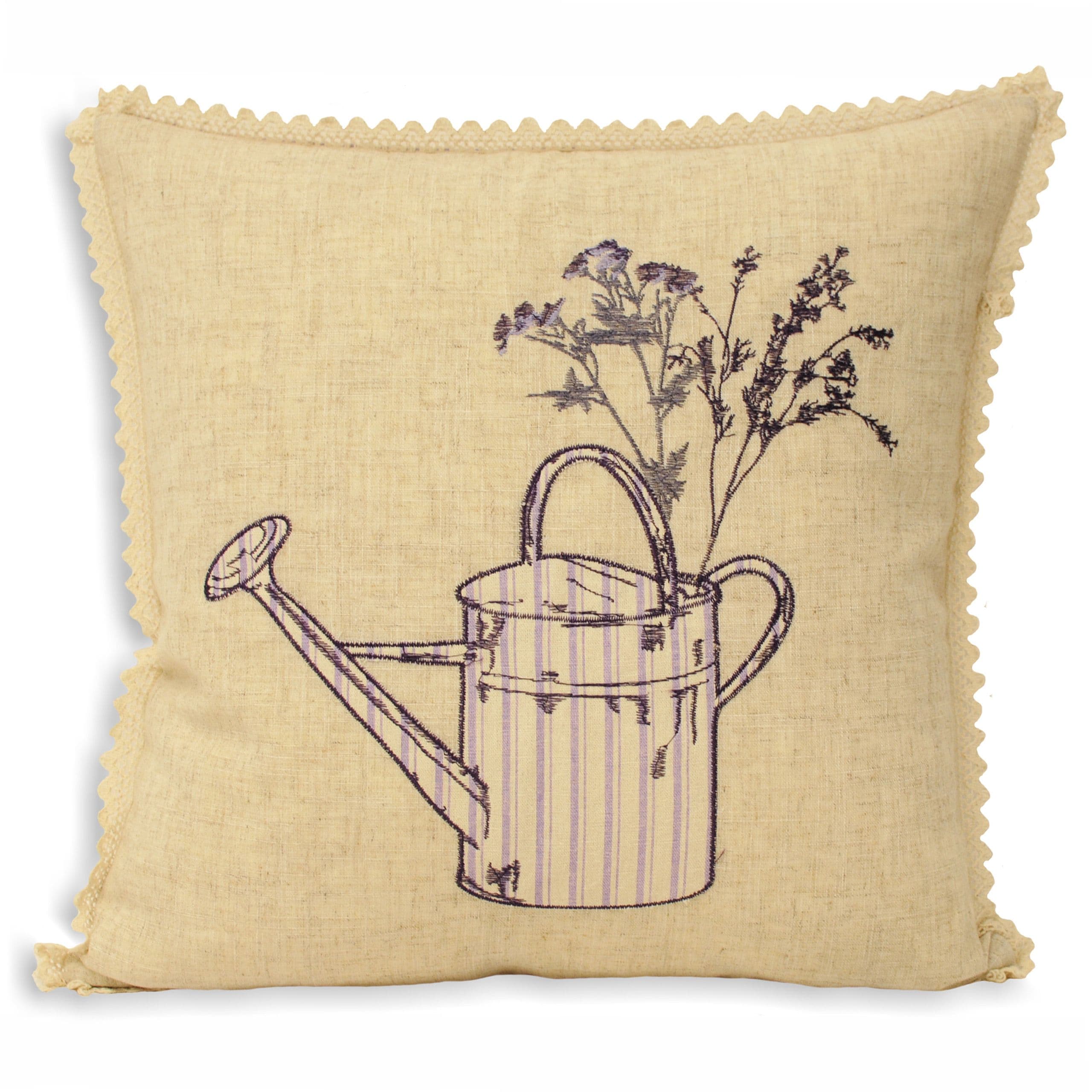 Watering Can Woven Cushion