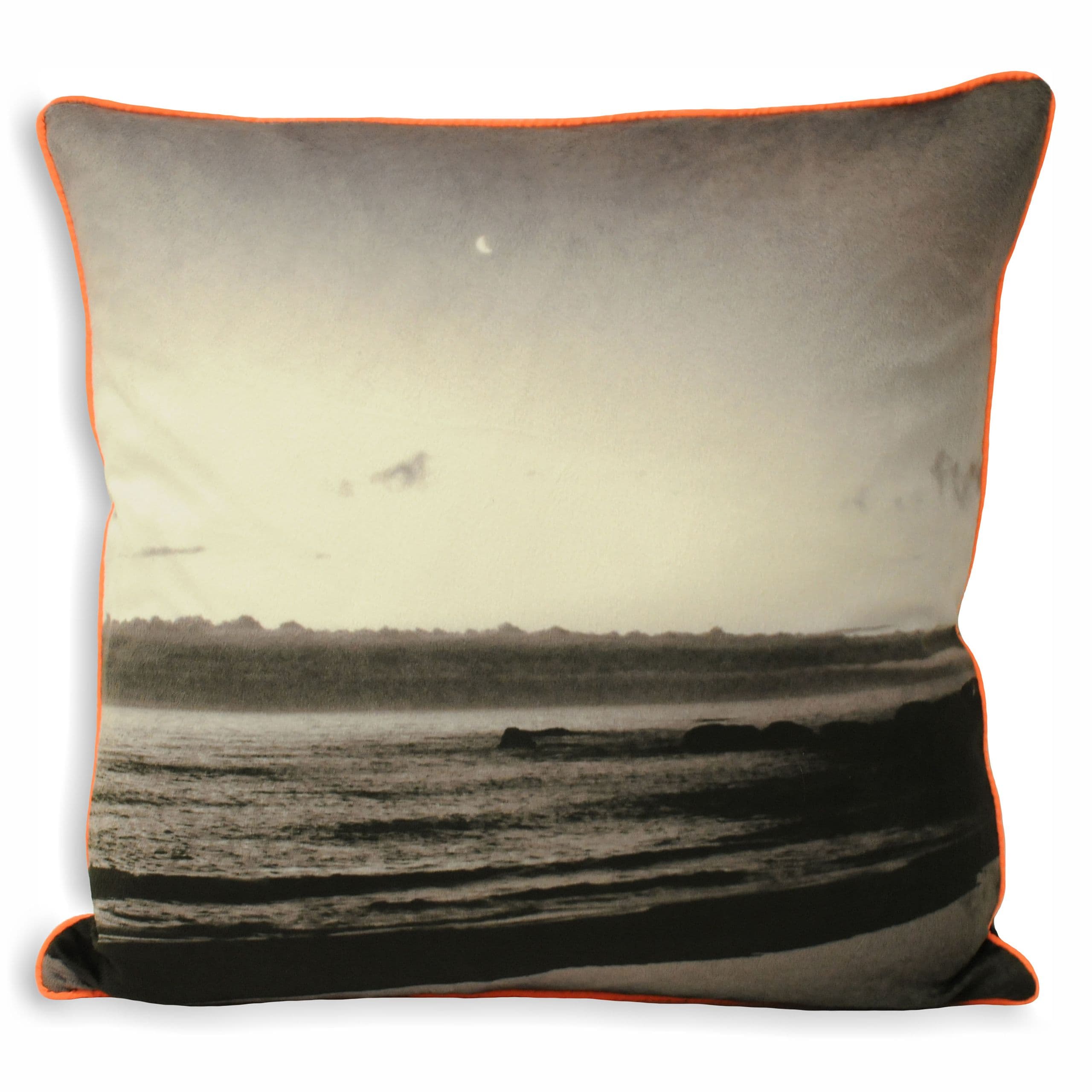 Neon Coast Piped Cushion