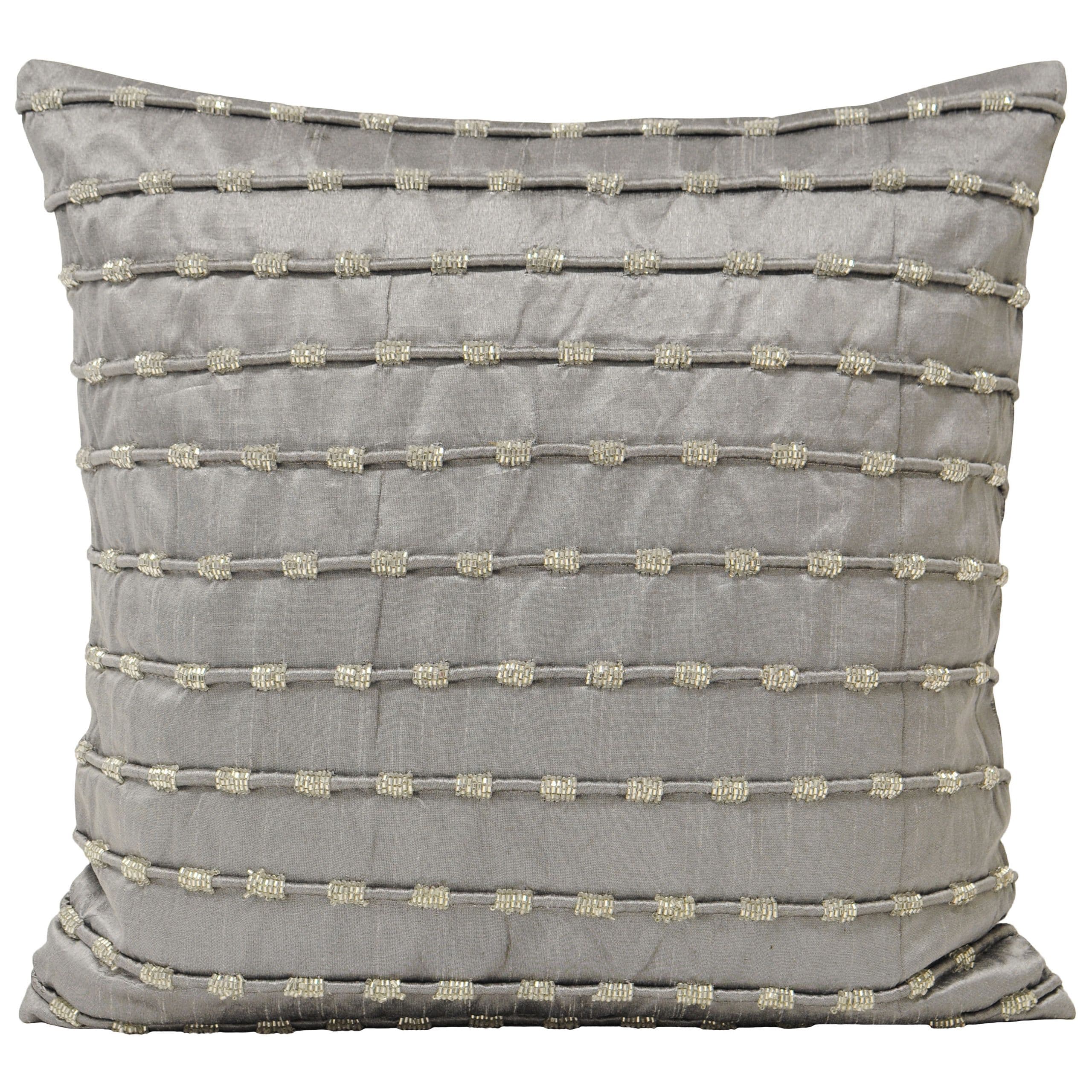 Kismet Embroidered Woven Cushion